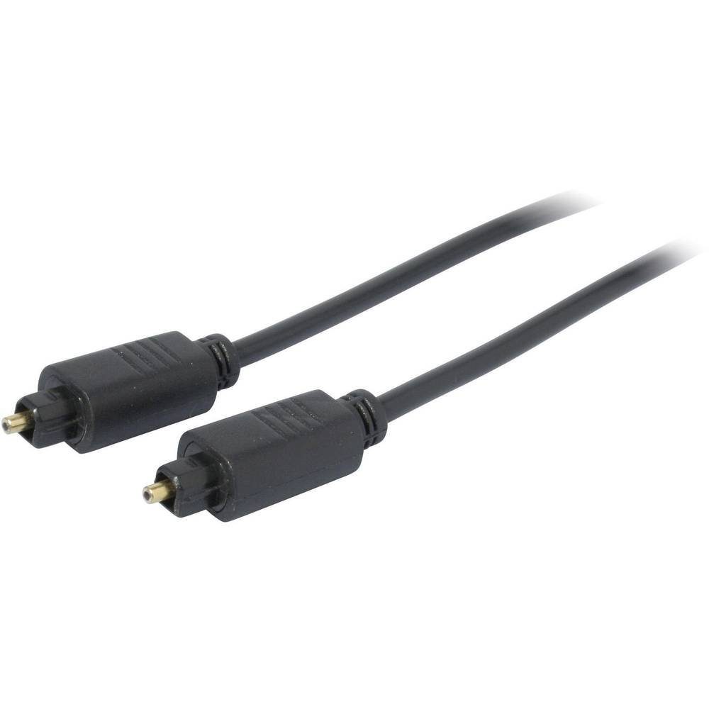 Kash Toslink-LWL-Kabel Toslink-Stecker an Toslink-Stecker 2 m 30L509 Audio- & Video-Kabel, (2.00 cm), vergoldete Steckkontakte