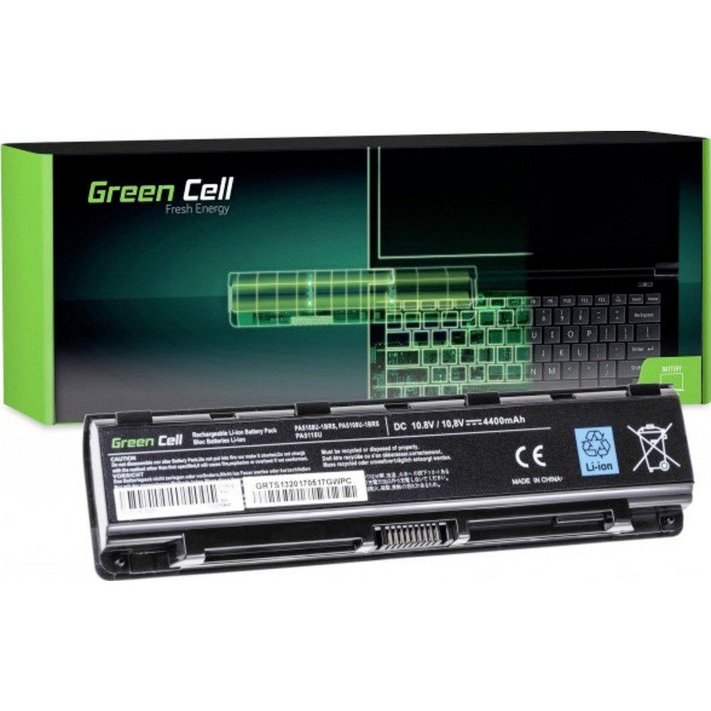 Green Cell Green Cell Notebook-Akku 10.8 V 4400 mAh Toshiba Laptop-Akku 4400 mAh