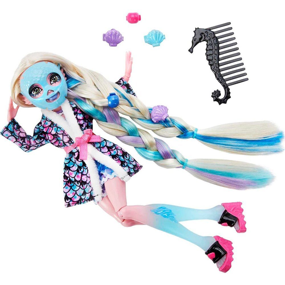 Lagoona Monster Spa Anziehpuppe und Zubehör Modepuppe Blue Day Mattel® High