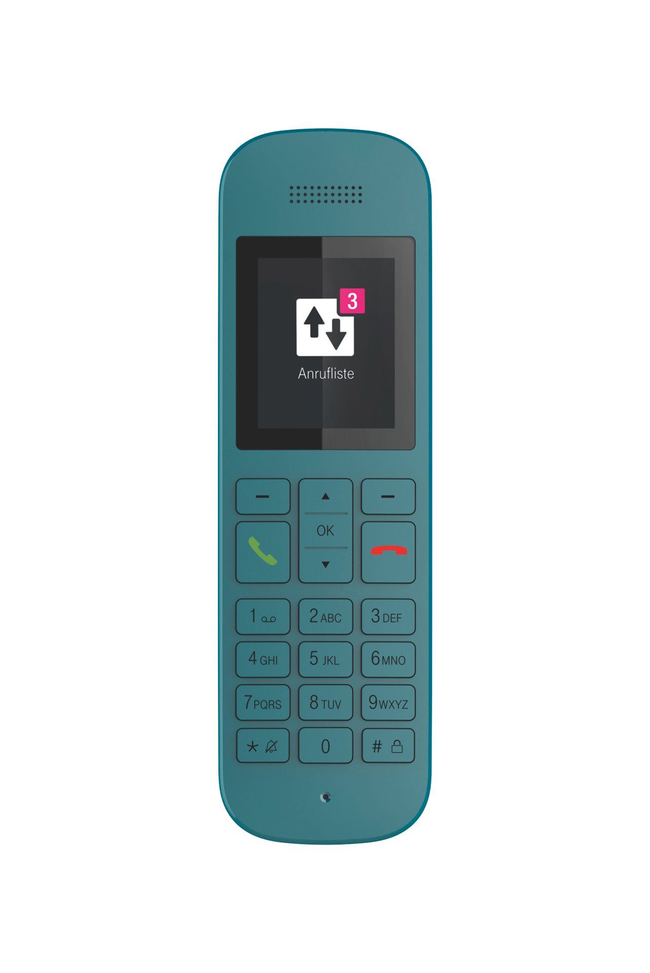 Telekom Speedphone 12 DECT-Telefon (Mobilteile: 1, mit HD Voice, Multifunktionstaste 5 cm Farbdisplay) – Bild 5 von 5