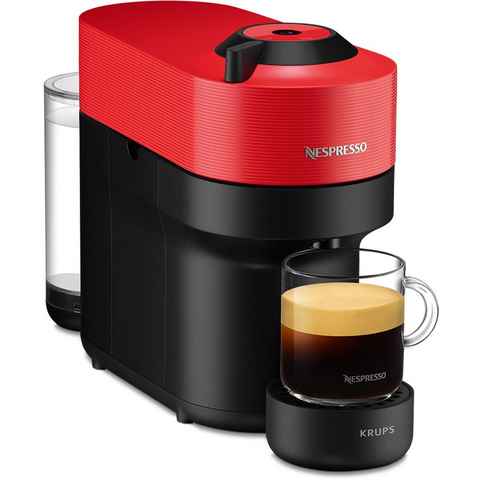 Nespresso Kapselmaschine Vertuo Pop XN9205 von Krups, 560 ml Kapazität, aut. Kapselerkennung, One-Touch, 4 Tassengrößen