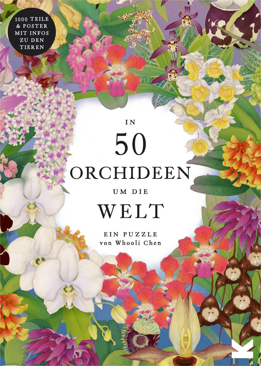 Laurence King Spiel In 50 Orchideen um die Welt