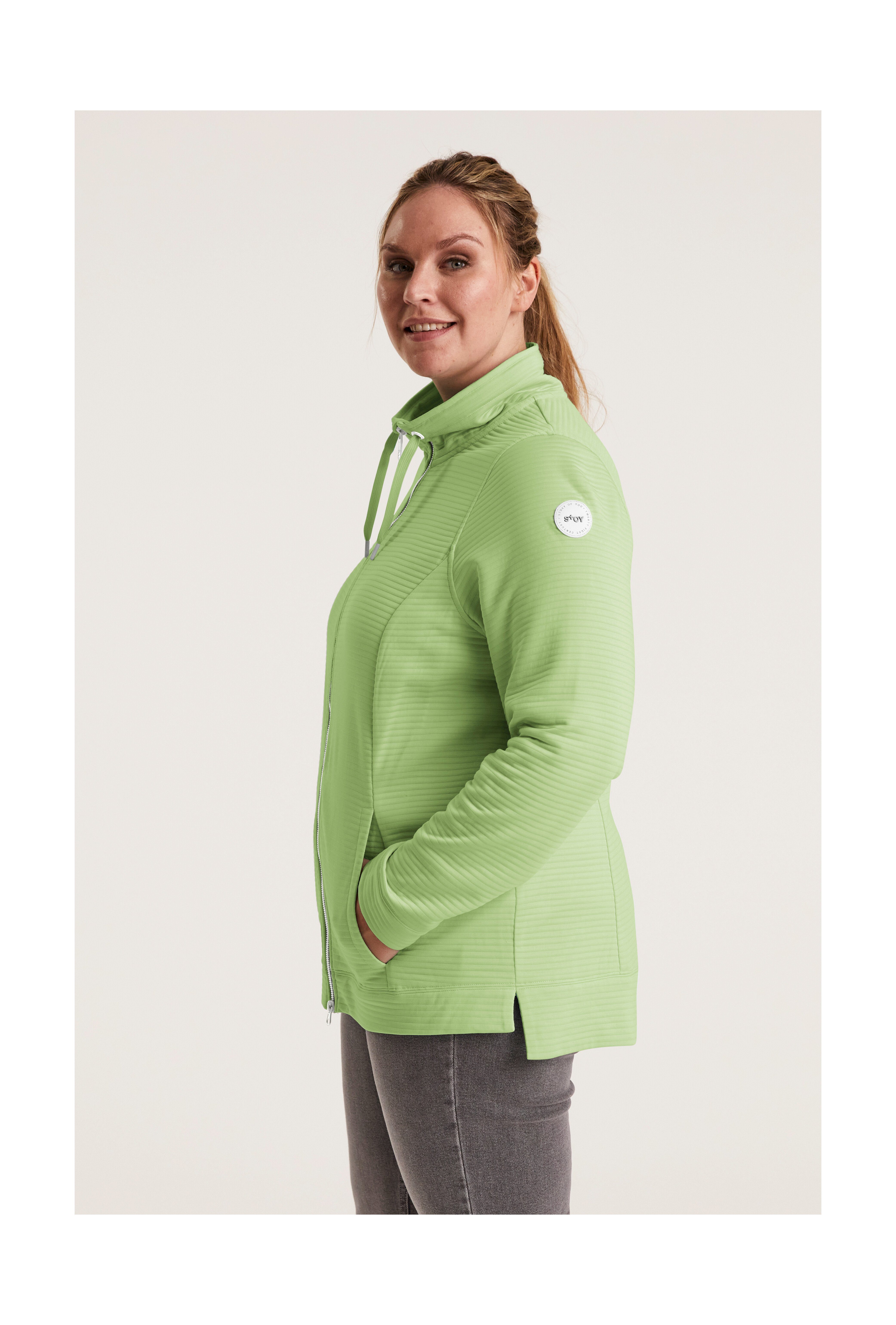 STOY Strickjacke STS FLX 13 JCKT WMN limette