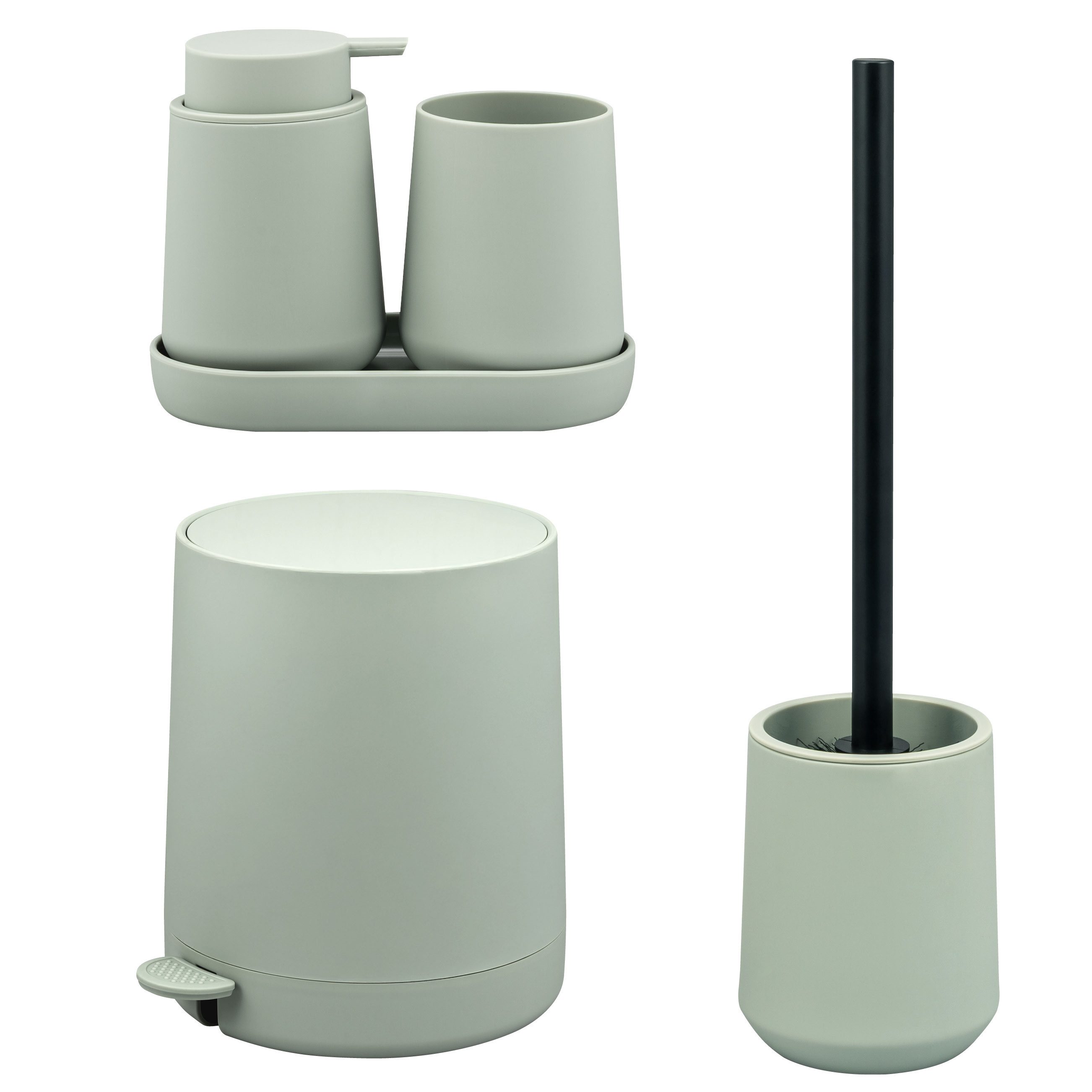 eluno Badaccessoire-Set TESERO 5tlg. Soft-Touch, 5 tlg.
