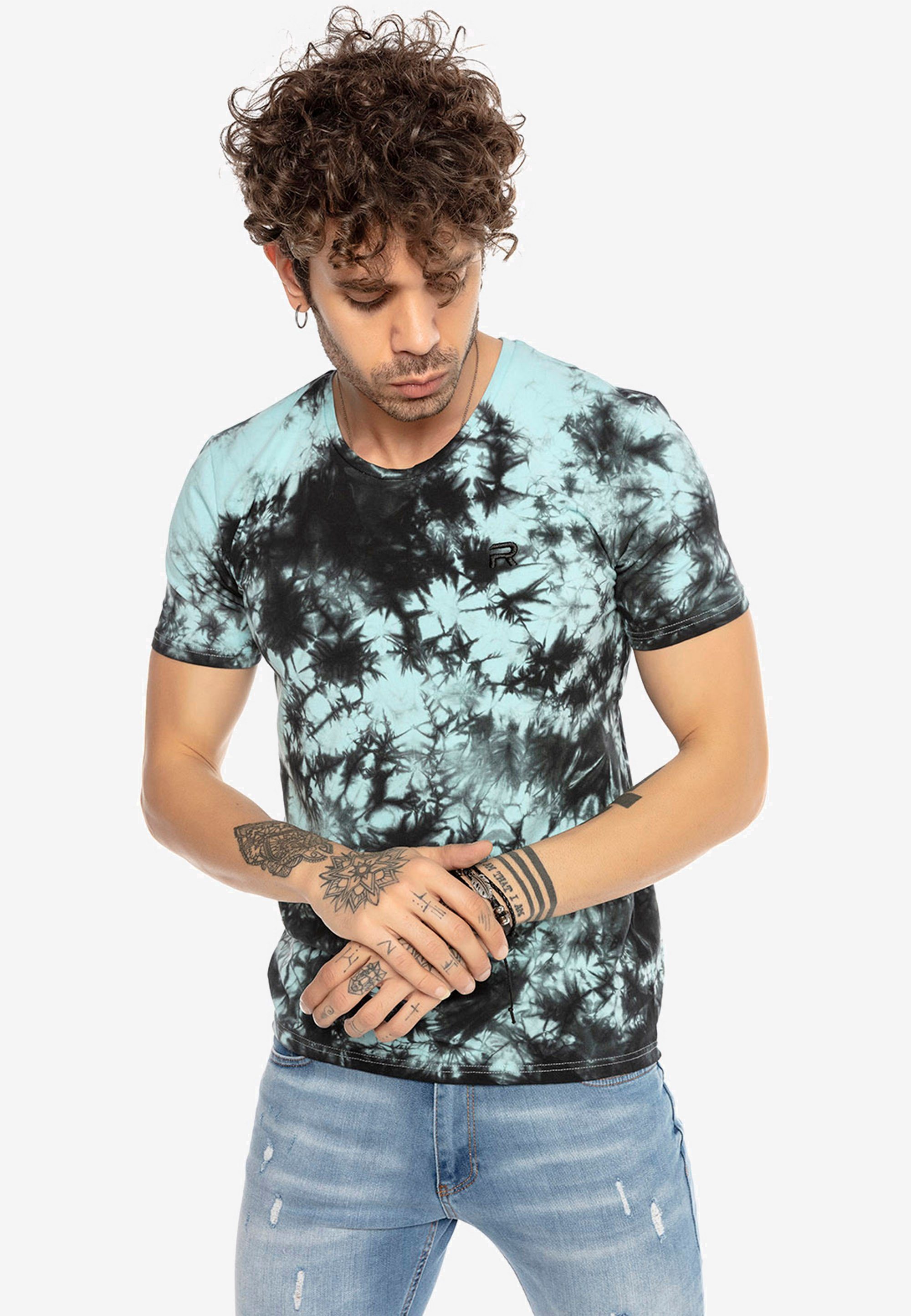 RedBridge T-Shirt Revival Paterson Batik 90er mint