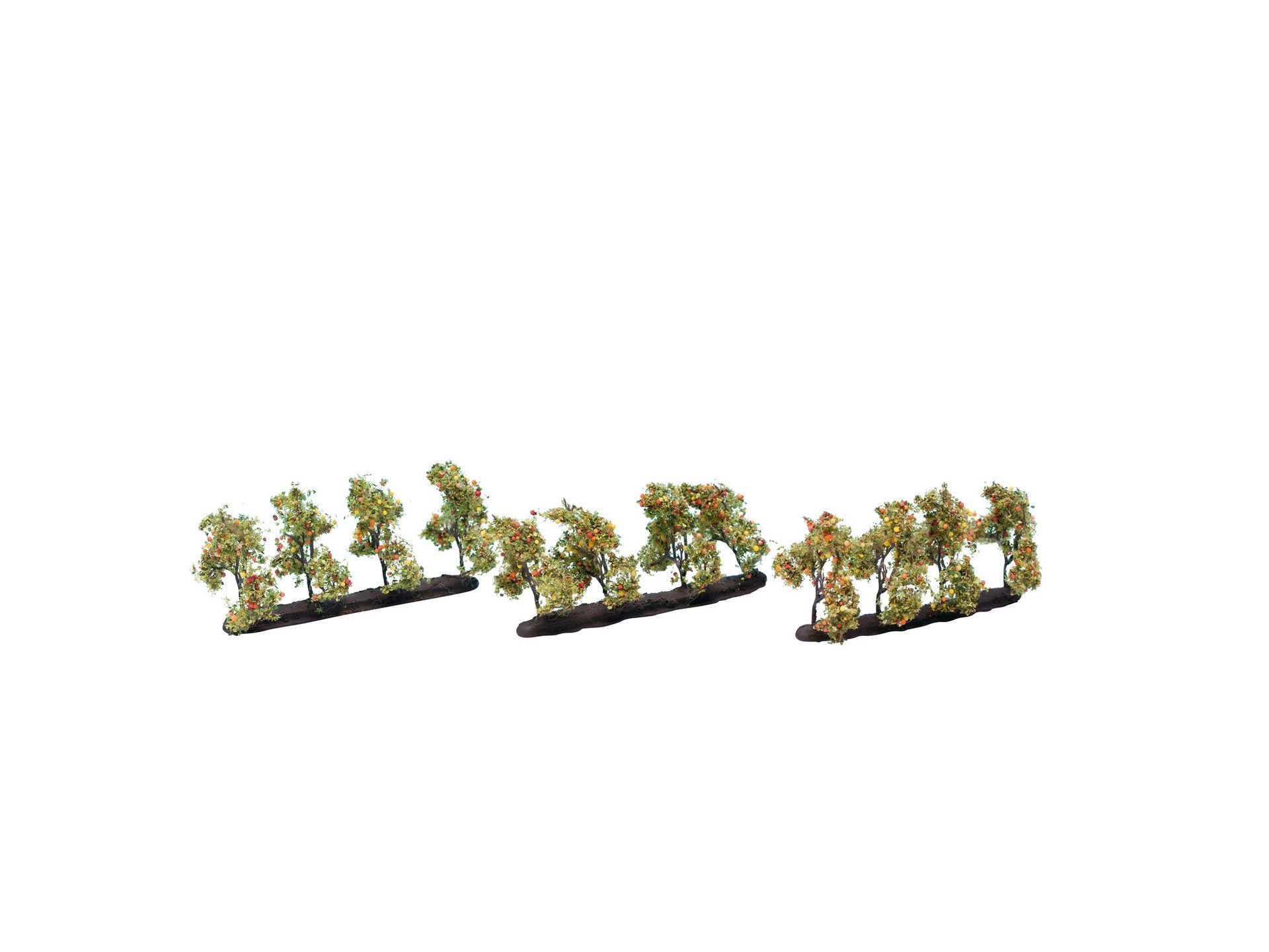 NOCH Dekobaum NOCH® Plantagenbäume mit Äpfeln, 12 Stück, 3,5 cm