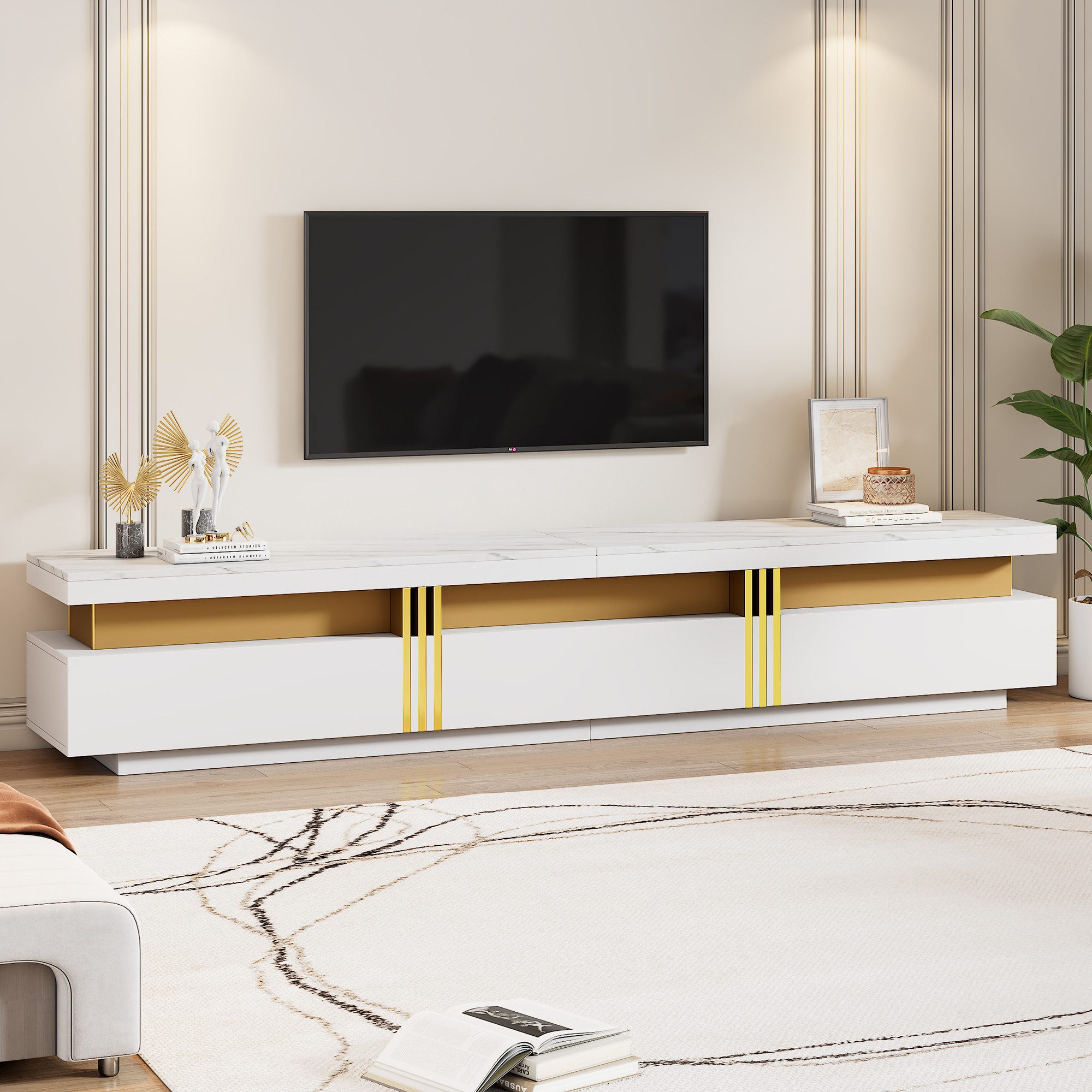 STILVORA Wohnzimmer-Set mit Lowboard&Couchtisch,Möbelset Wohnzimmerset aus günstig online kaufen