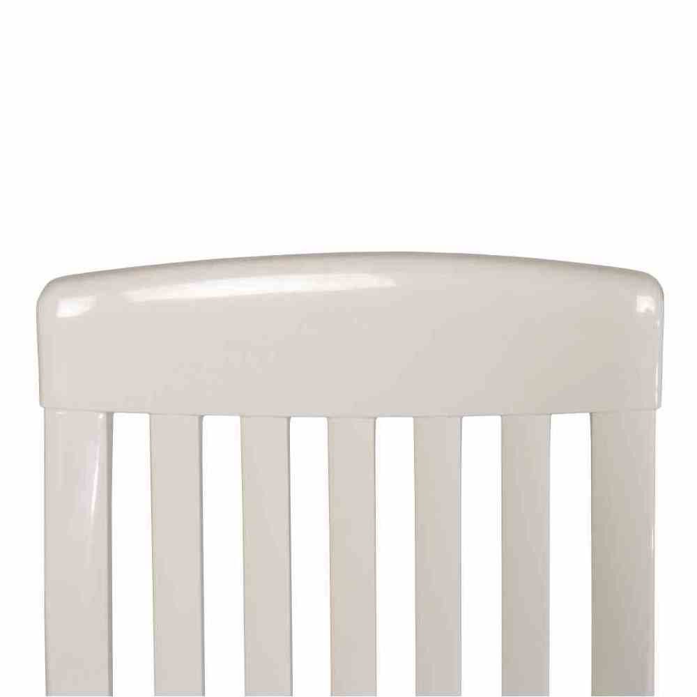 sieger Stapelstuhl Palma Stapelsessel, weiß Vollkunststoff 710/W