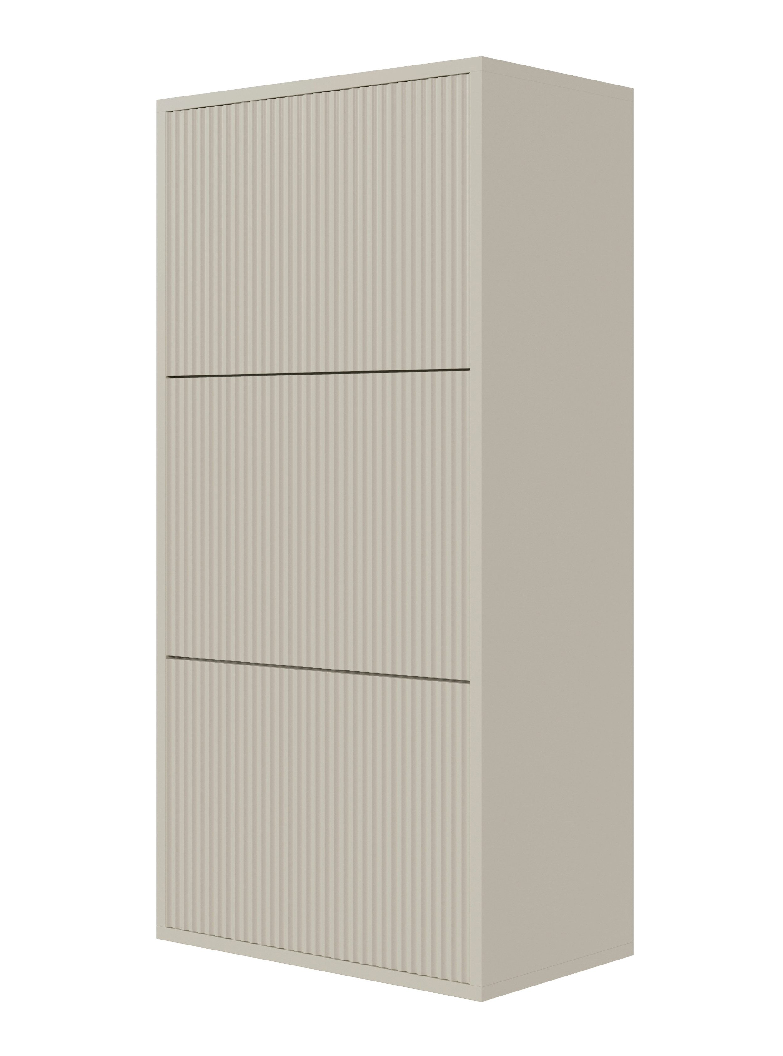 Selsey Hängeschuhschrank VELDIO Wand-Schuhkipper mit 3 Klappen, 50 cm breit günstig online kaufen