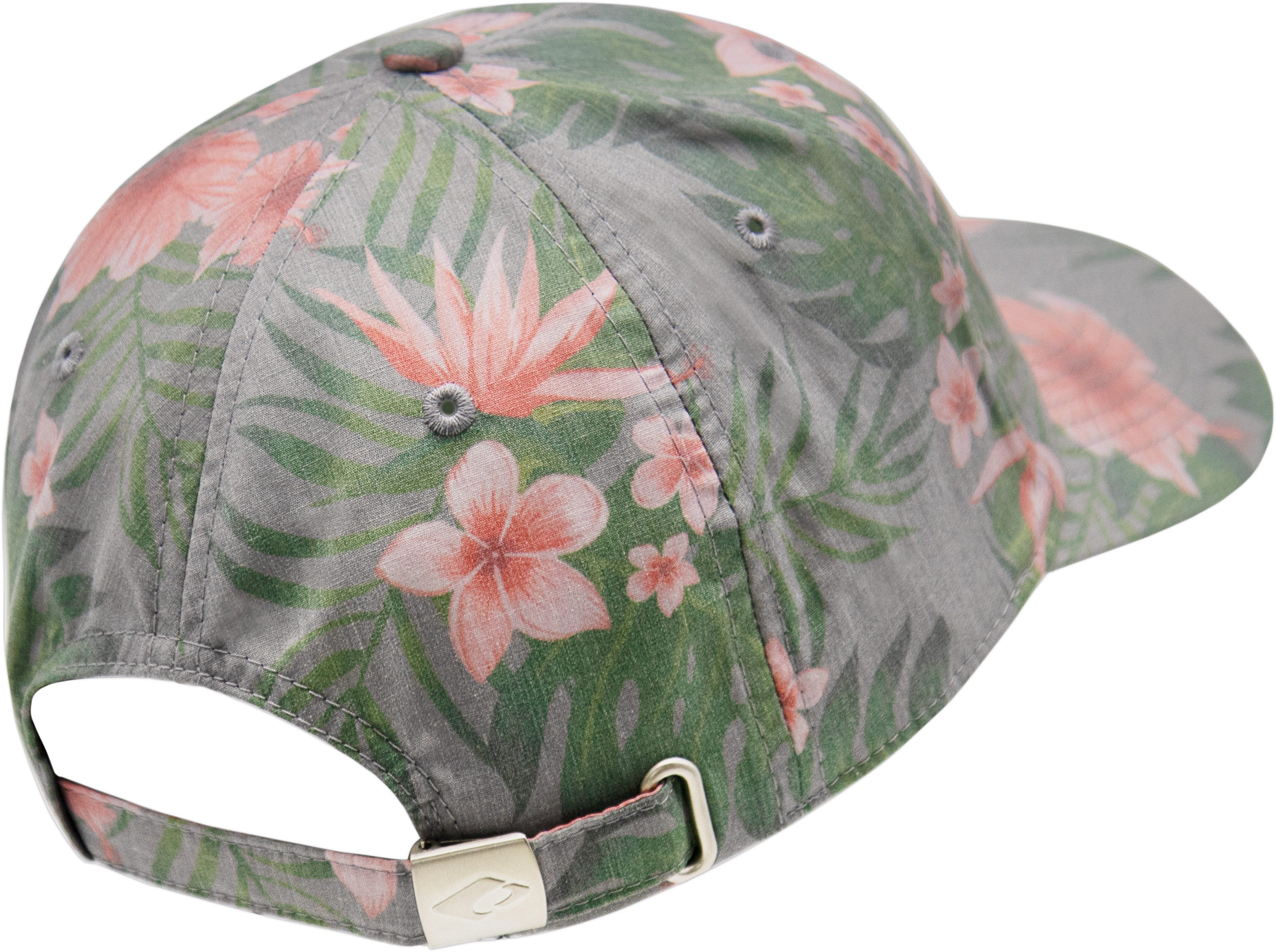 chillouts Baseball Cap Waimea Hat mit tropischem Muster & verstellbar für lässige Strand-Vibes