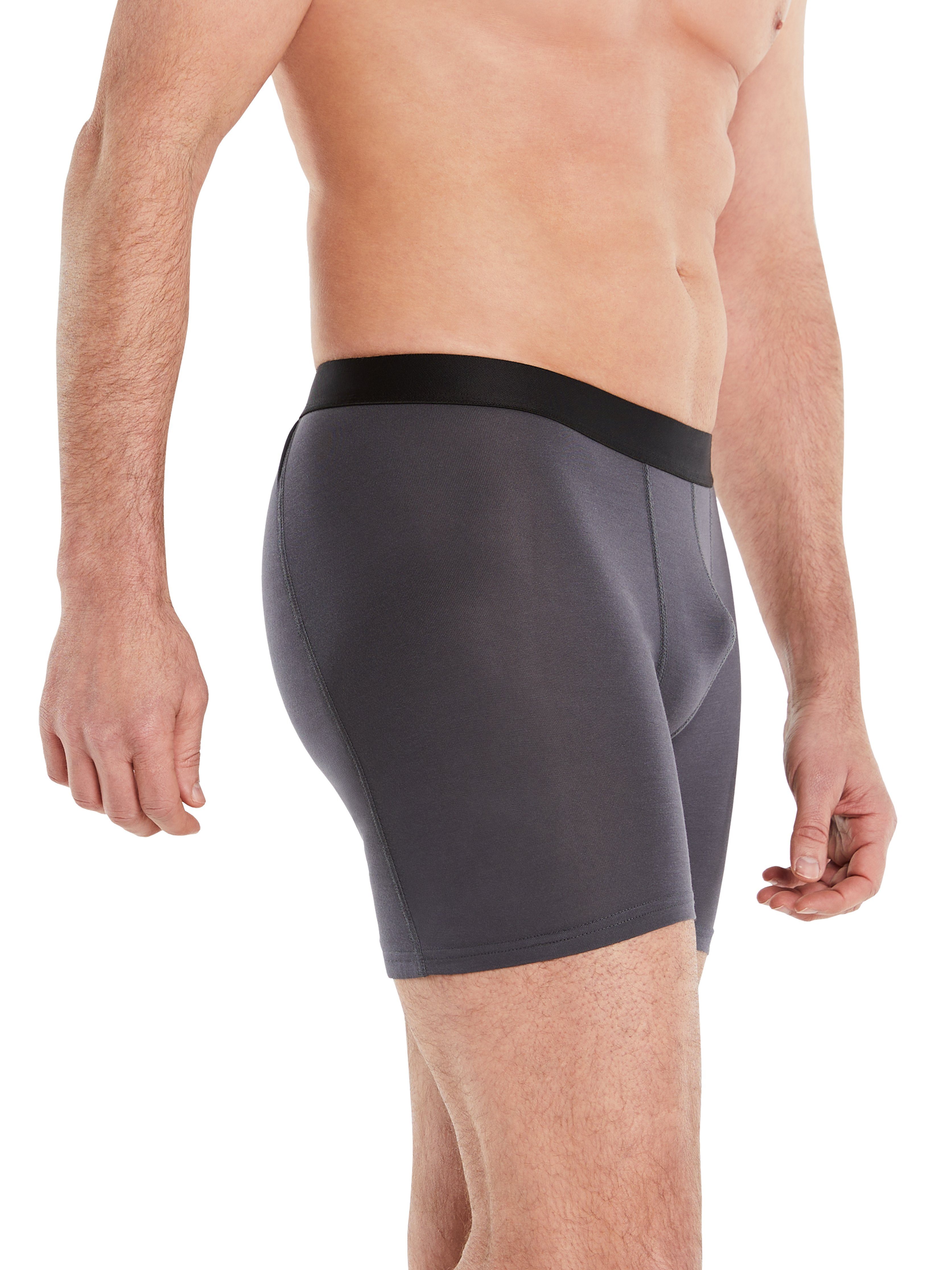 FINN Design Boxershorts Anti-Schweiß Unterhose Herren gegen starkes Schwitzen am Gesäß Garantierter Schutz vor Schweißflecken und Schweißgeruch