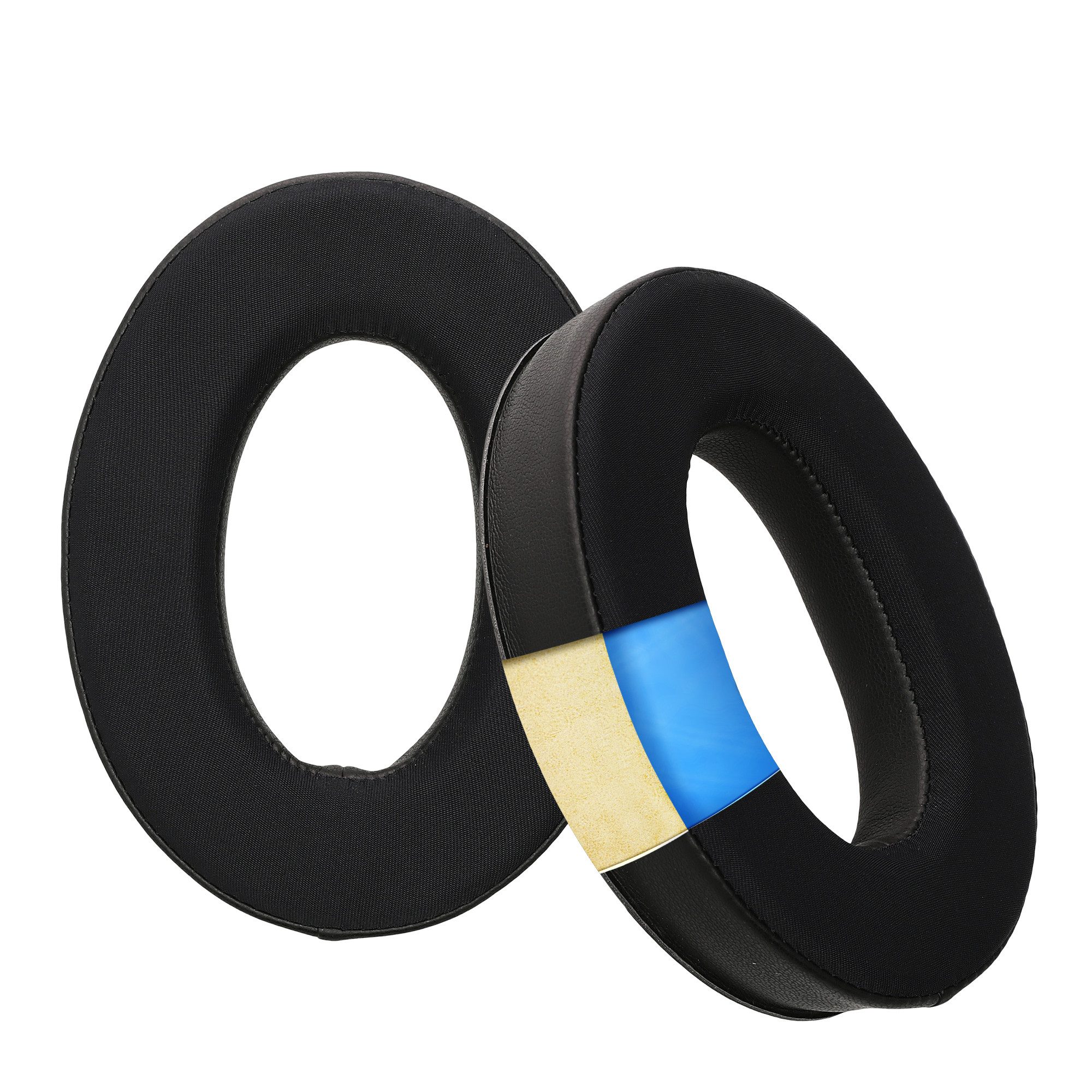kwmobile 2x Ohr Polster für Sennheiser HD 559 / HD 569 / HD599 / HD599 SE HiFi-Kopfhörer (Ohrpolster Kopfhörer Kunstleder für Over Ear Headphones Cooling Effekt)