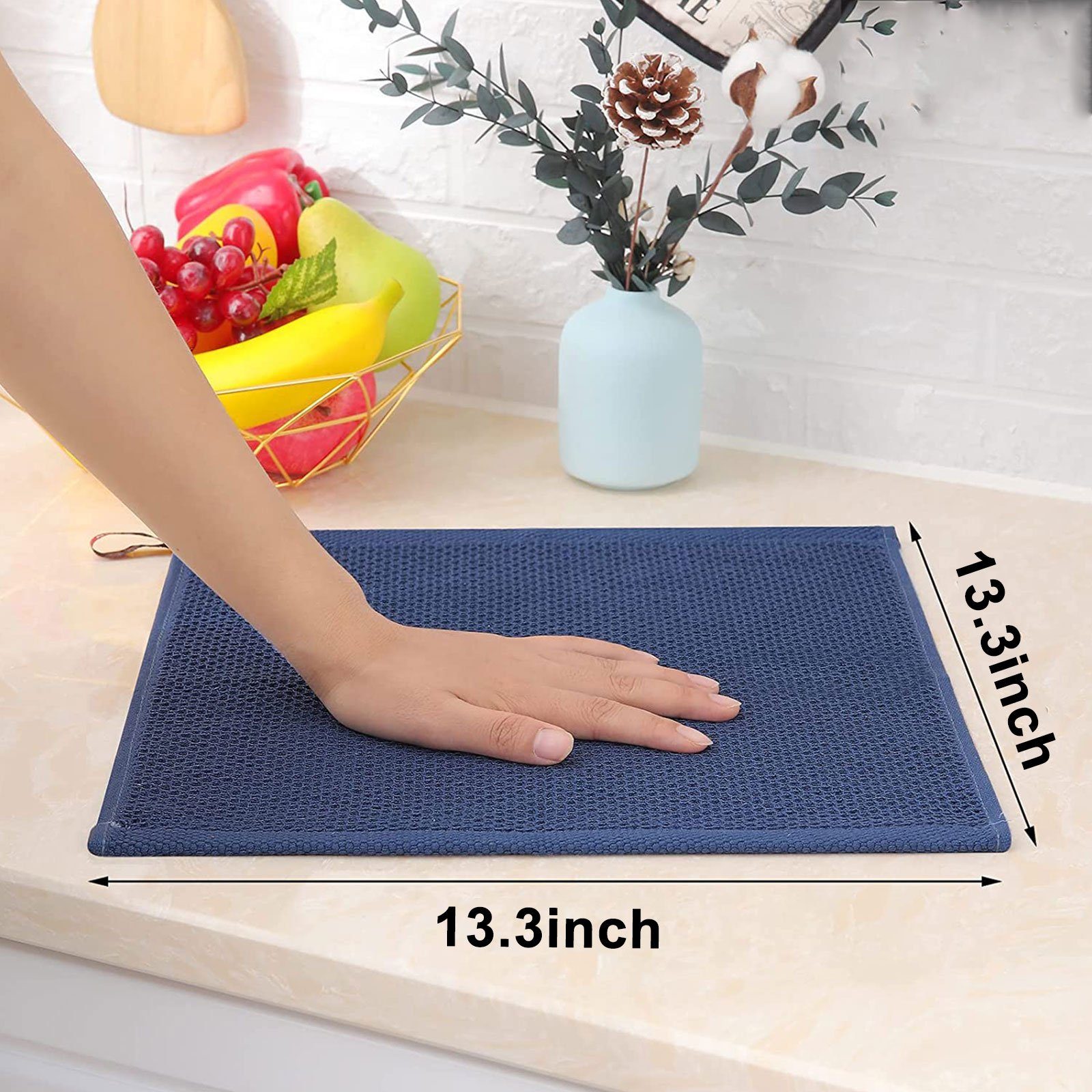 OKWISH Geschirrtuch Spültuch Küchentücher Lappen set günstig online kaufen