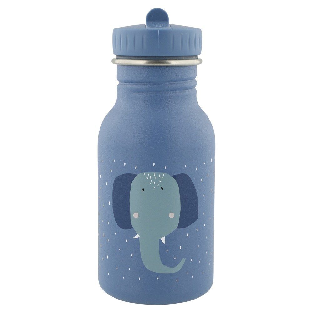 Trixie Baby Trinkflasche Trixie Trinkflasche aus Edelstahl Mr Elephant Elefant blau 350ml