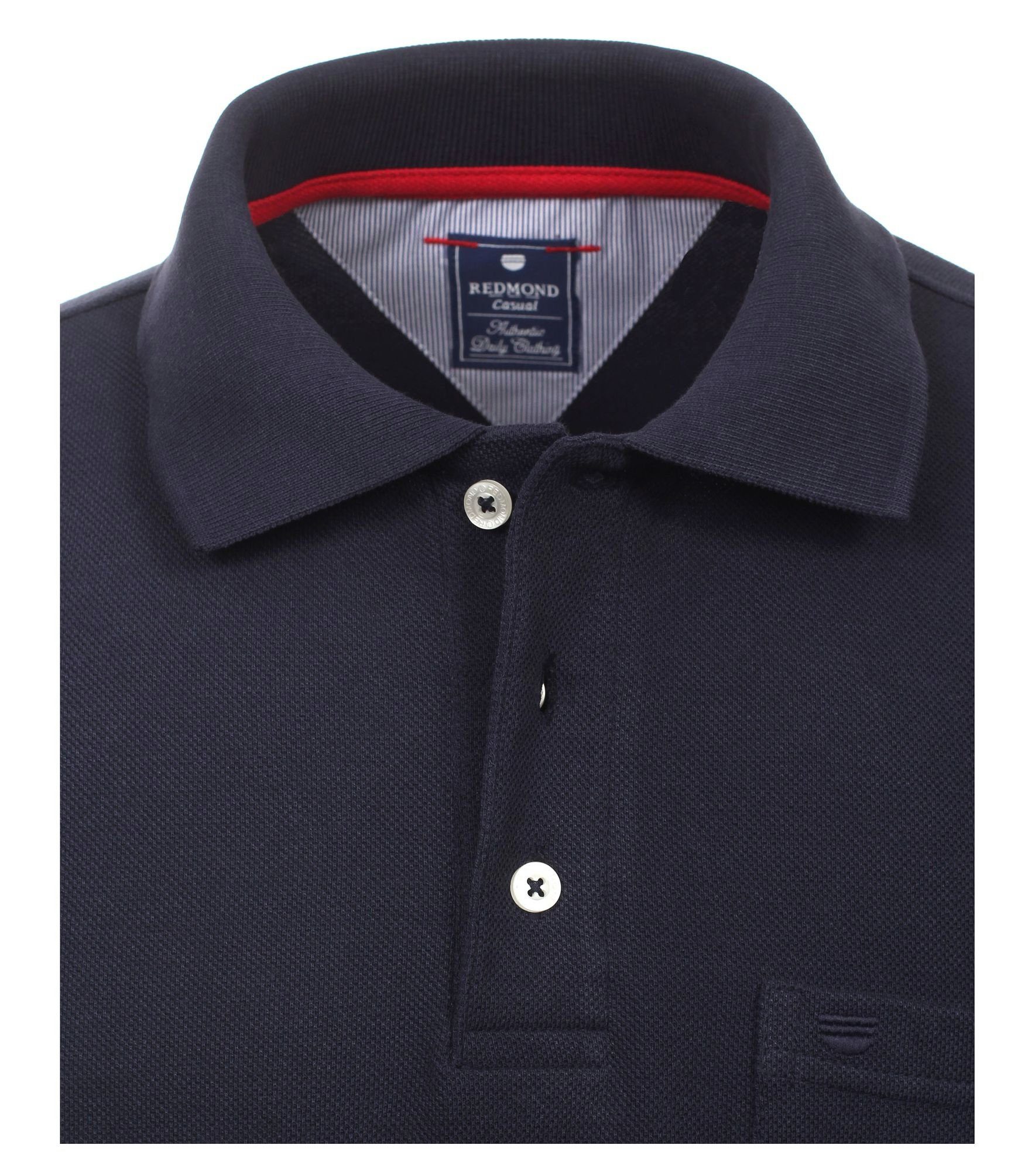 Piqué Redmond Polo-Shirt Poloshirt Blau(19)