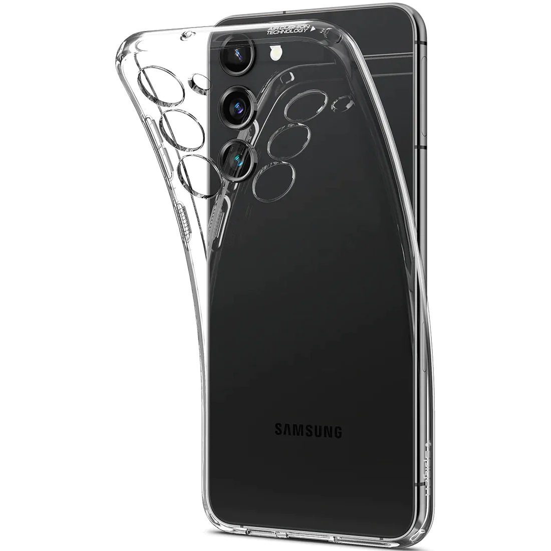 Wisam Smartphone-Hülle Wisam® für Samsung Galaxy S23 5G SM-S911x Silikon Clear Case Schutzhül