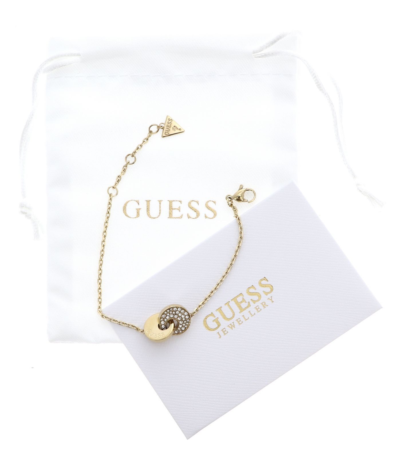 Guess Gliederarmband Two Links Pave Bracelet günstig online kaufen