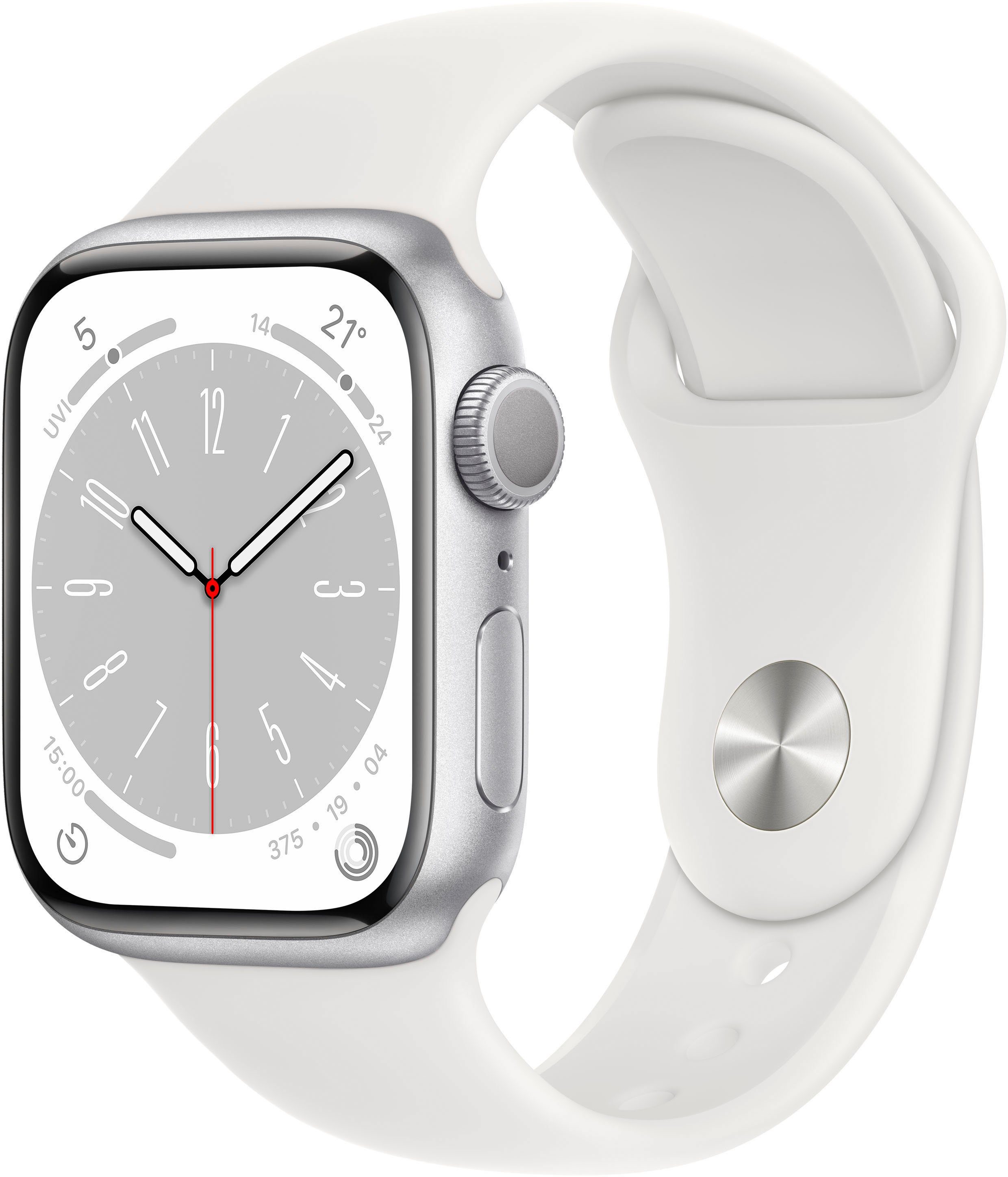 Apple Watch Series 8 GPS 41mm Aluminium Sportarmband Watch