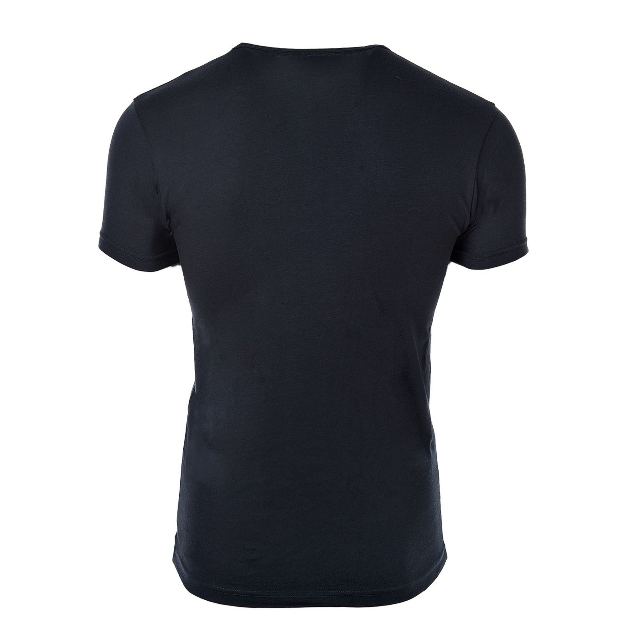 Emporio Armani T-Shirt Herren T-Shirt 2er Pack Baumwolle (Packung, 2er Pack)