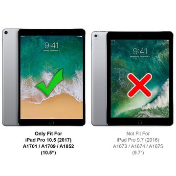 CoolGadget Tablet-Hülle Ultraleichte Schutzhülle für iPad Pro 10.5 26,7 cm (10,5 Zoll), Kantenschutz robustes Slim Case für Apple iPad Pro 10.5 Tablet Hülle
