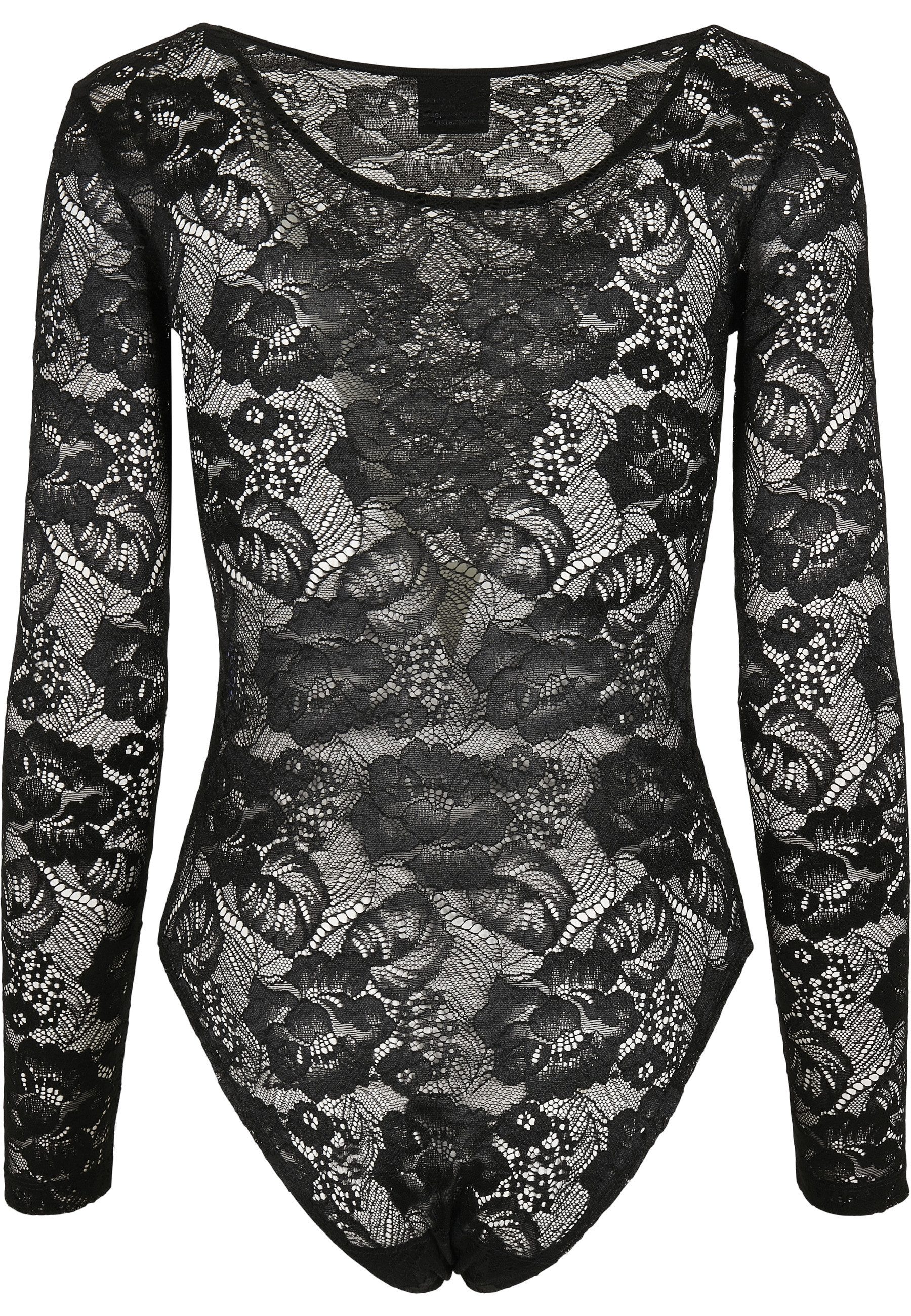 URBAN CLASSICS Body Urban Classics Damen Ladies Lace Longsleeve Body