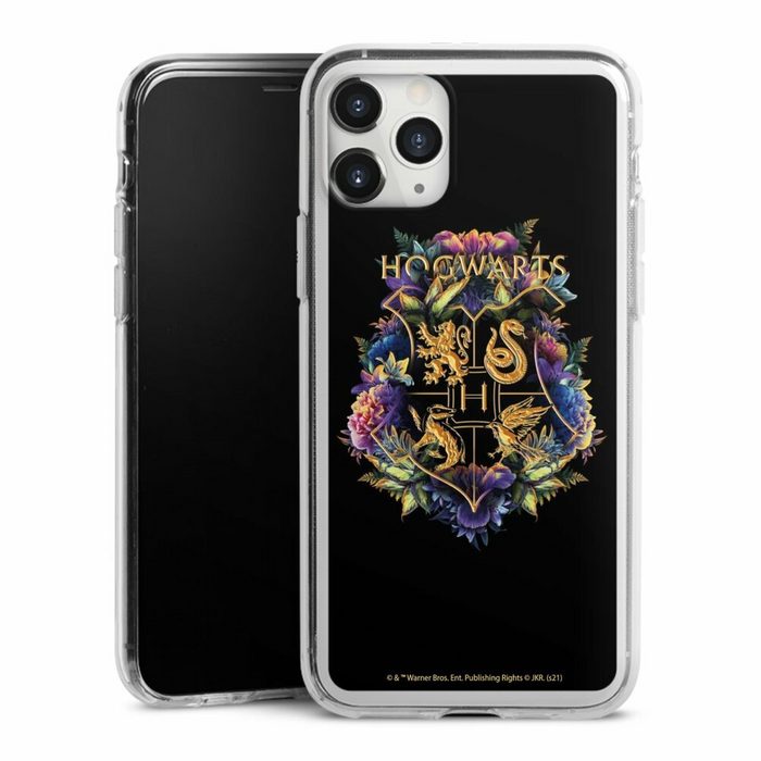 DeinDesign Handyhülle Harry Potter Hogwarts Wappen Hogwarts Emblem Apple iPhone 11 Pro Max Silikon Hülle Bumper Case Handy Schutzhülle