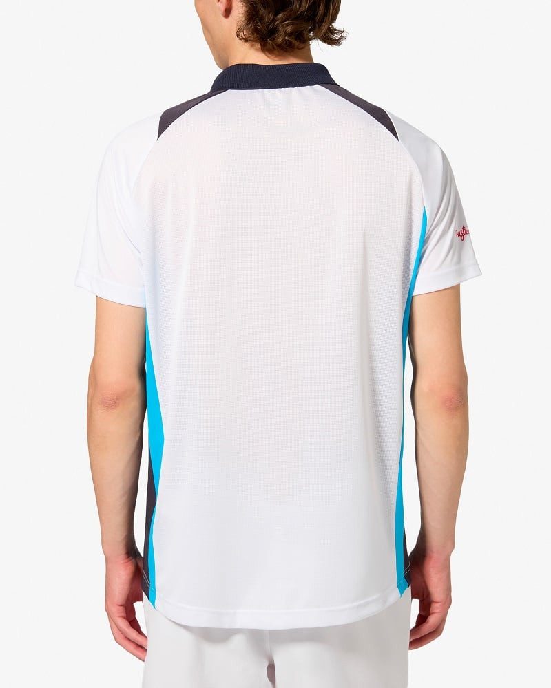 Australian Poloshirt League Ace 2025 weiss Herren