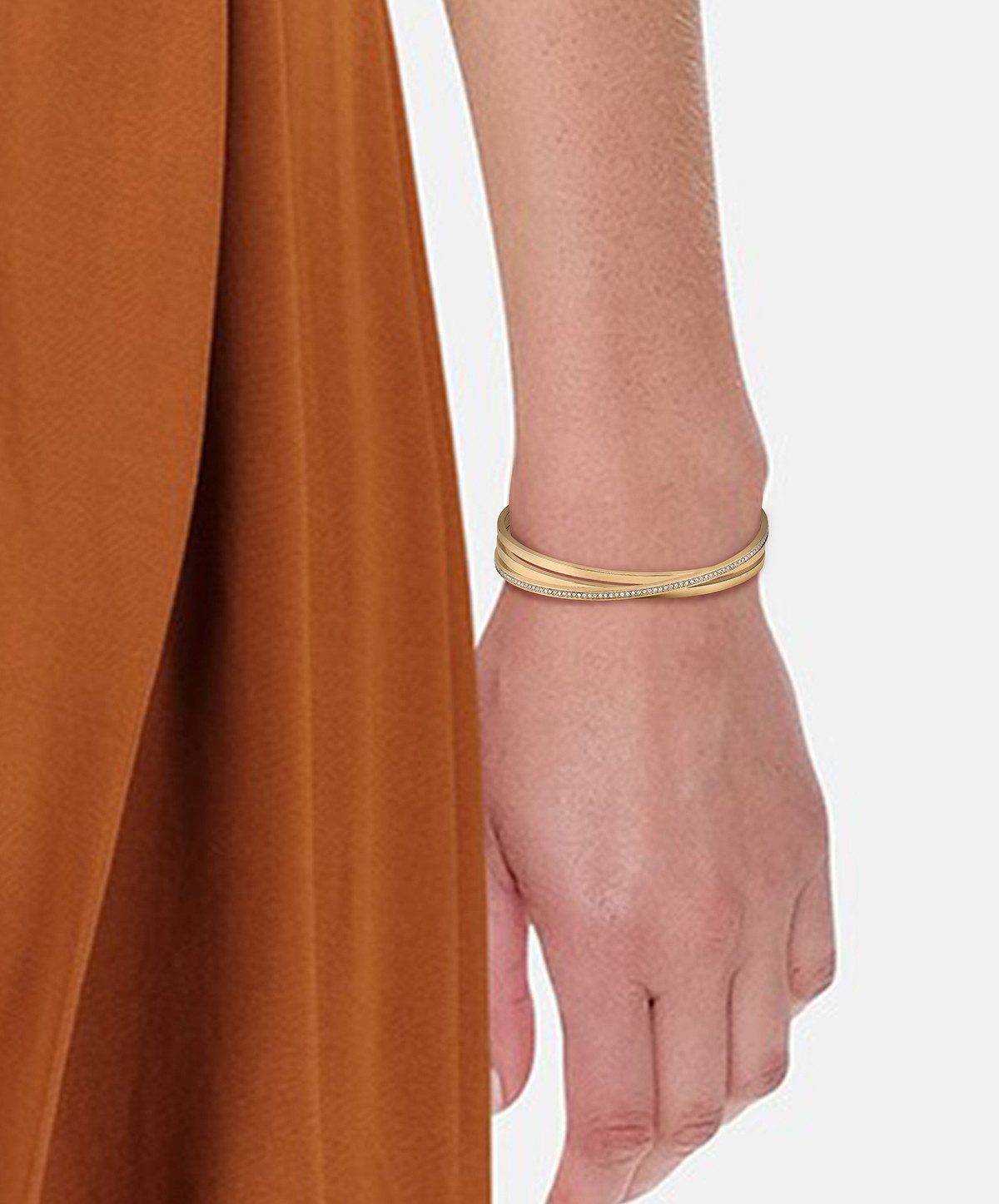 BOSS Armreif Schmuck Edelstahl Armschmuck SAYA, mit Preciosa Crystal günstig online kaufen