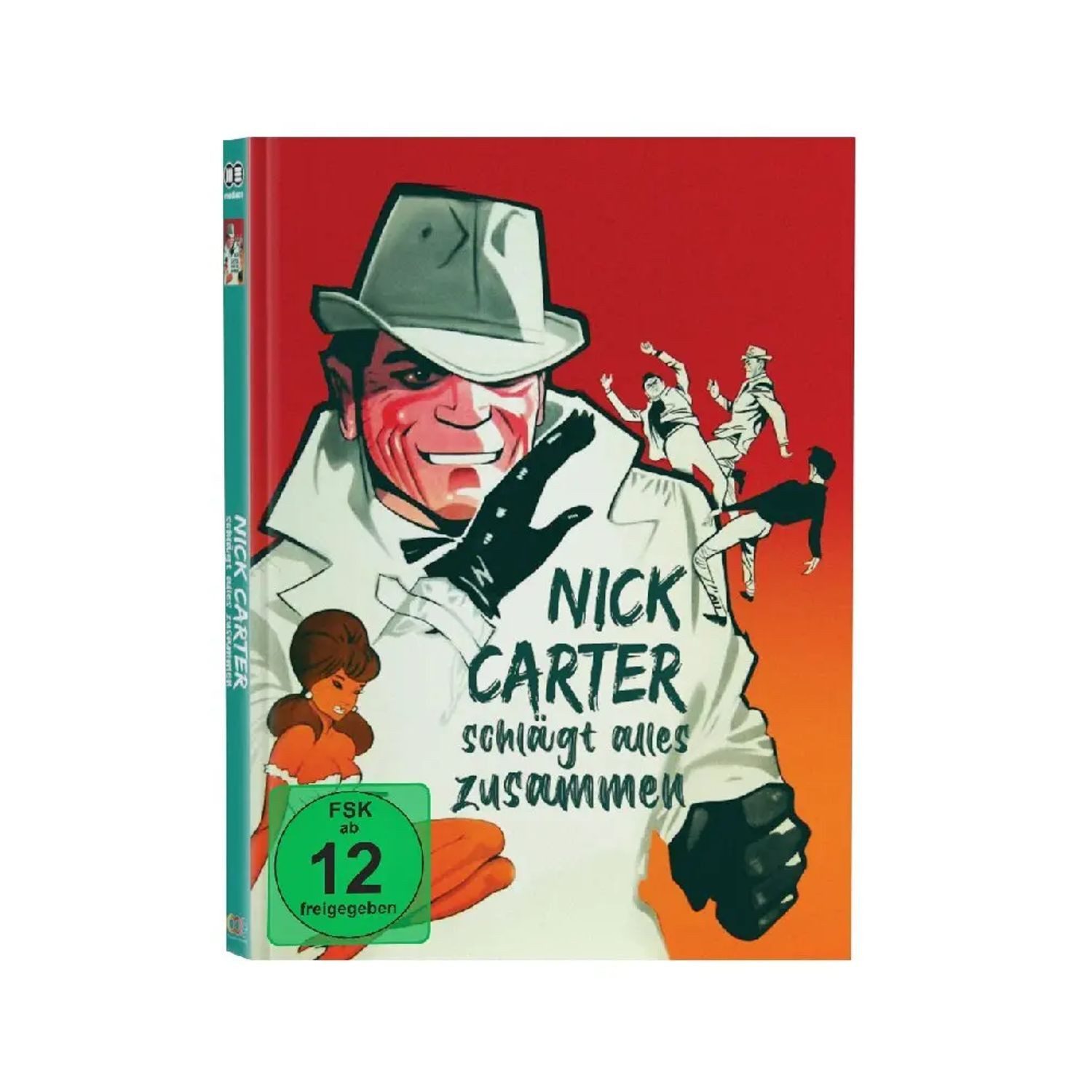 Leonine Blu-ray Nick Carter schlägt alles zusammen, 2 Blu-ray (Mediabook Cover A...