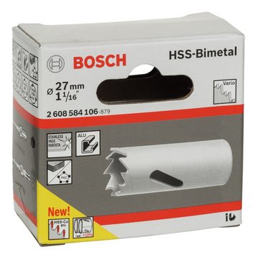 BOSCH Lochsäge, Ø 27 mm, HSS-Bimetall für Standardadapter - / 1 1/16"