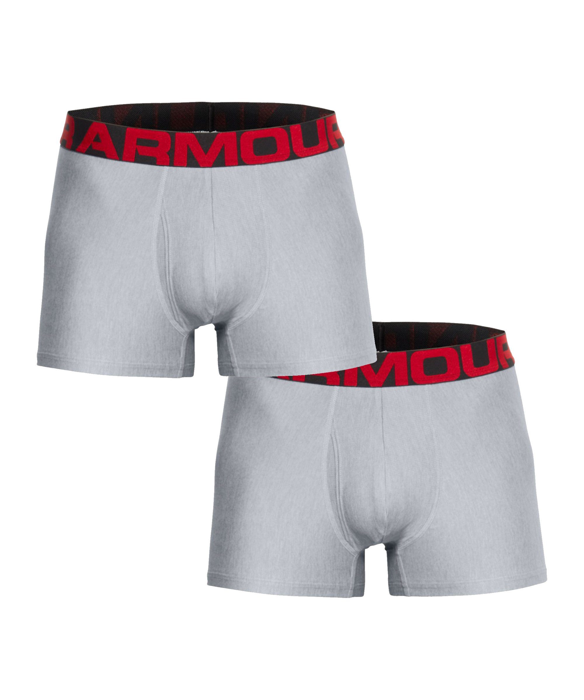 Under Armour® Boxershorts Tech 3in Boxershort 2er Pack default grau