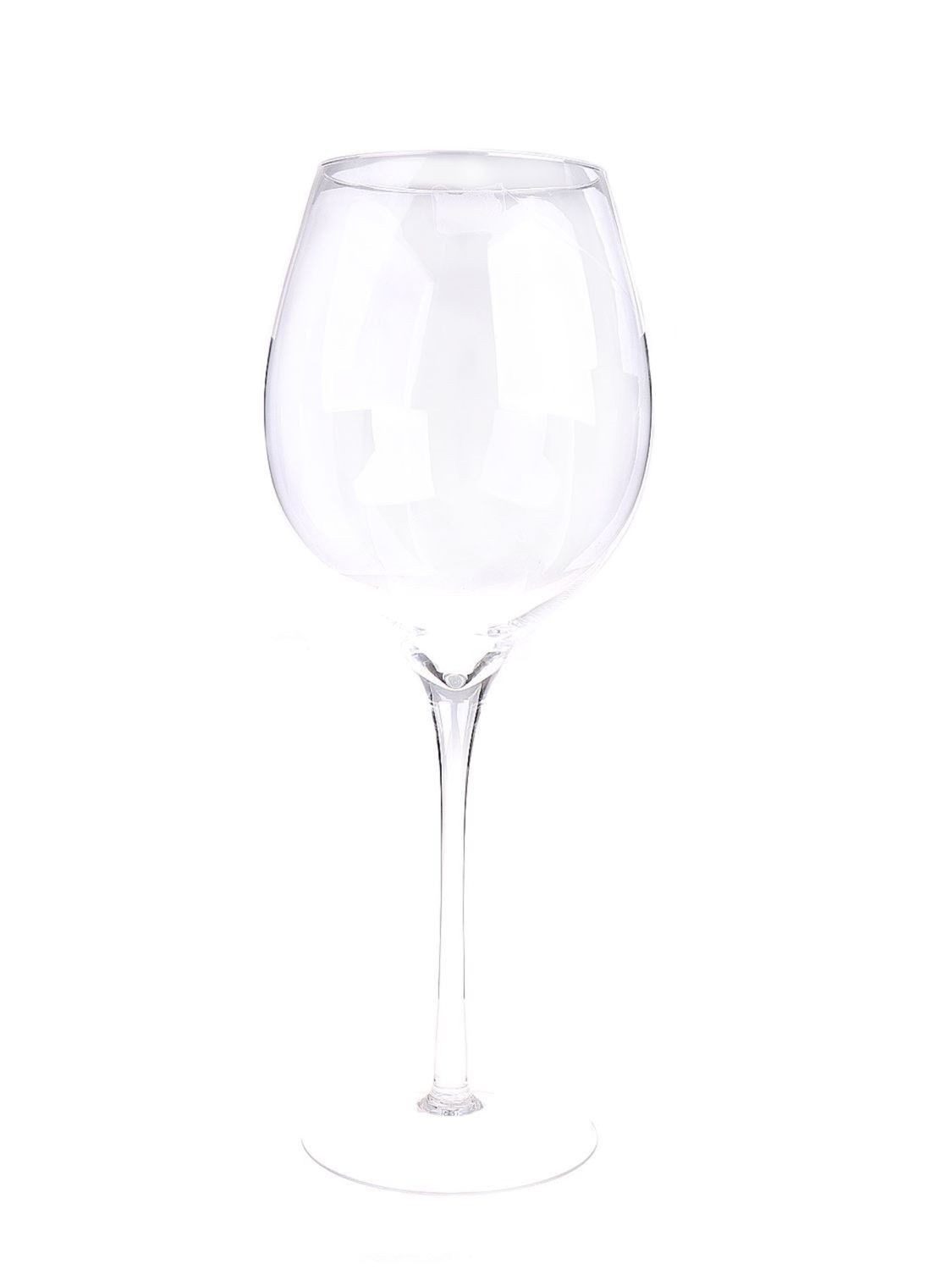 INNA-Glas Weinglas XXL Stielglas Roger, klar, 50cm, Ø17cm/Ø23cm, Glas