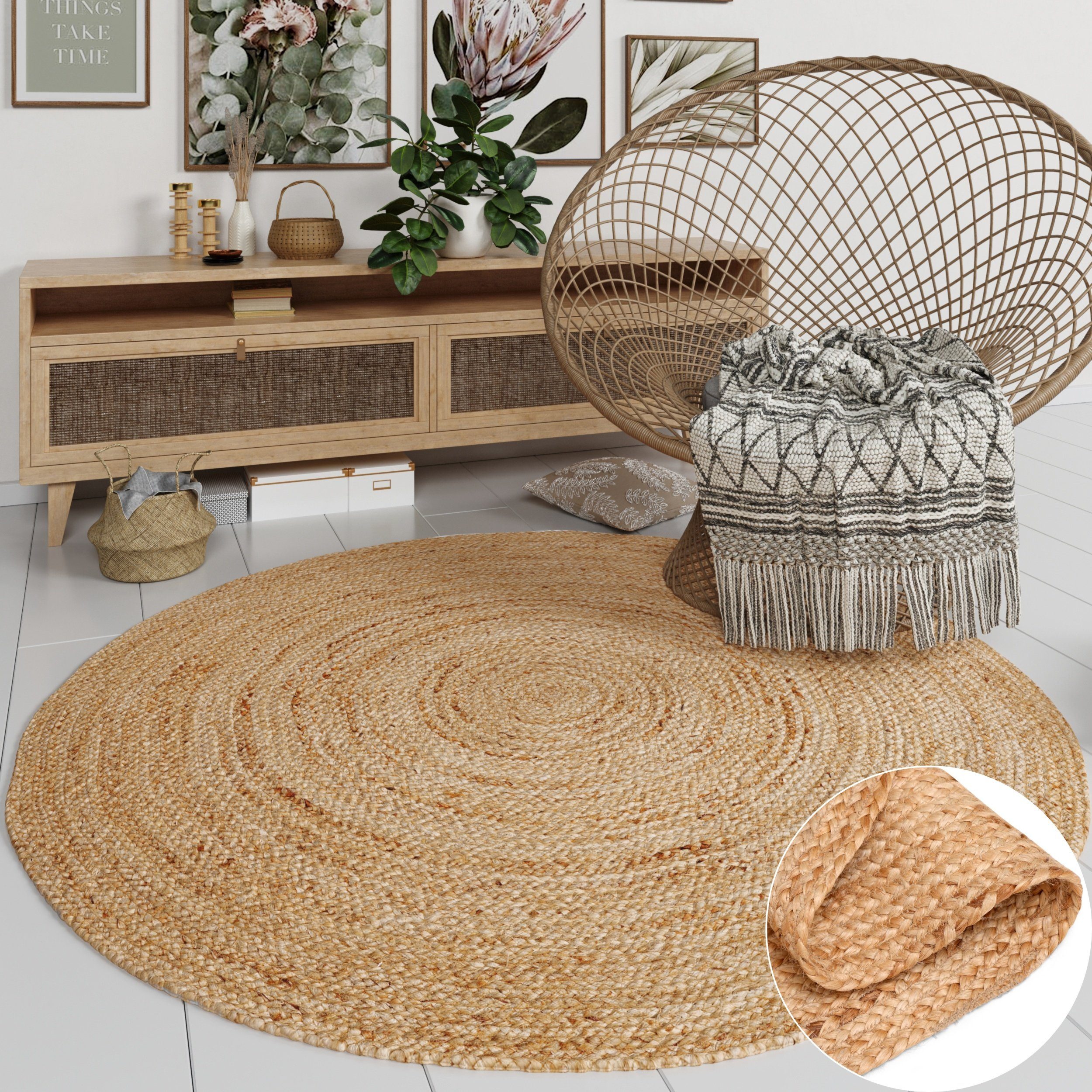 Wohnando Teppich MY-RUG Teppich Nitin, aus günstig online kaufen