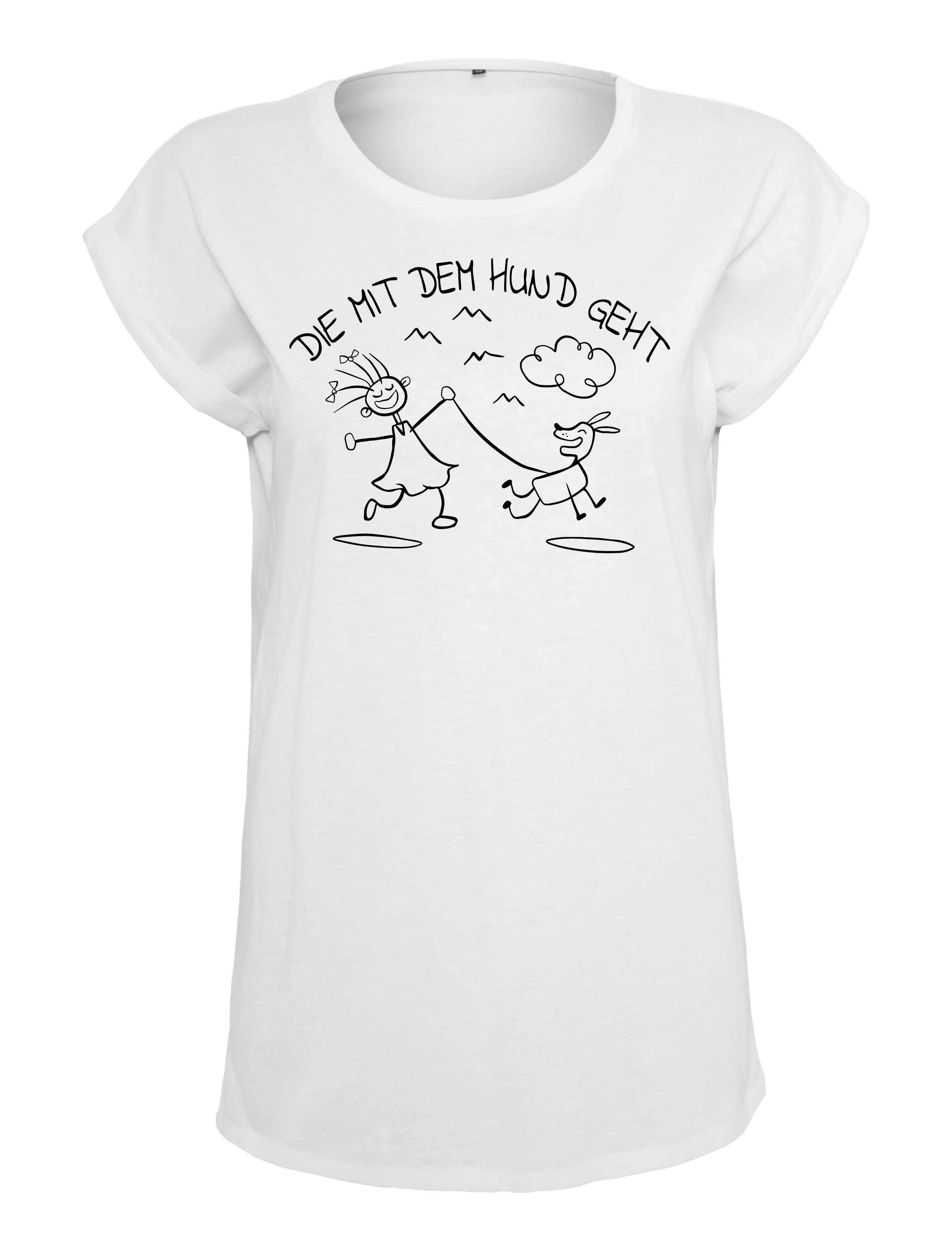 Youth Designz Print-Shirt Die Mit Hund günstig online kaufen