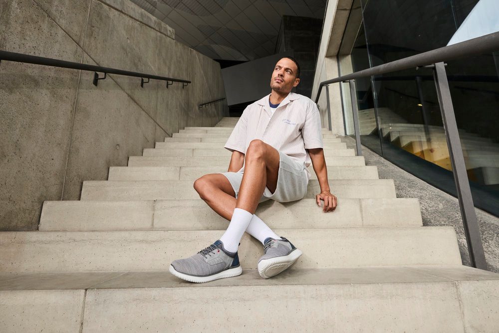 Rieker Slip-On Sneaker Slipper, Halbschuh, Freizeitschuh, Sneaker zum Schlupfen