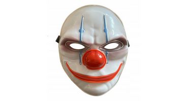 Festivalartikel Verkleidungsmaske LED Joker Halloween Karneval Maske Leuchtend 25cm x 20cm, (1-tlg)