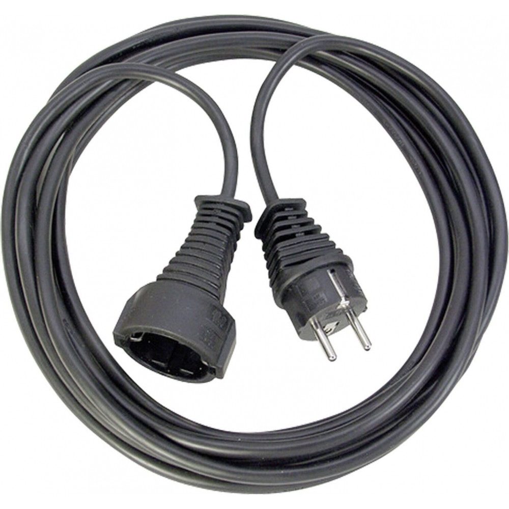 Brennenstuhl Brennenstuhl Verlängerungskabel 3m schwarz - Qualität. Akku Brennenstuhl Verlängerungskabel 3m, schwarz, Retail (230V V), Robustes schwarzes Design