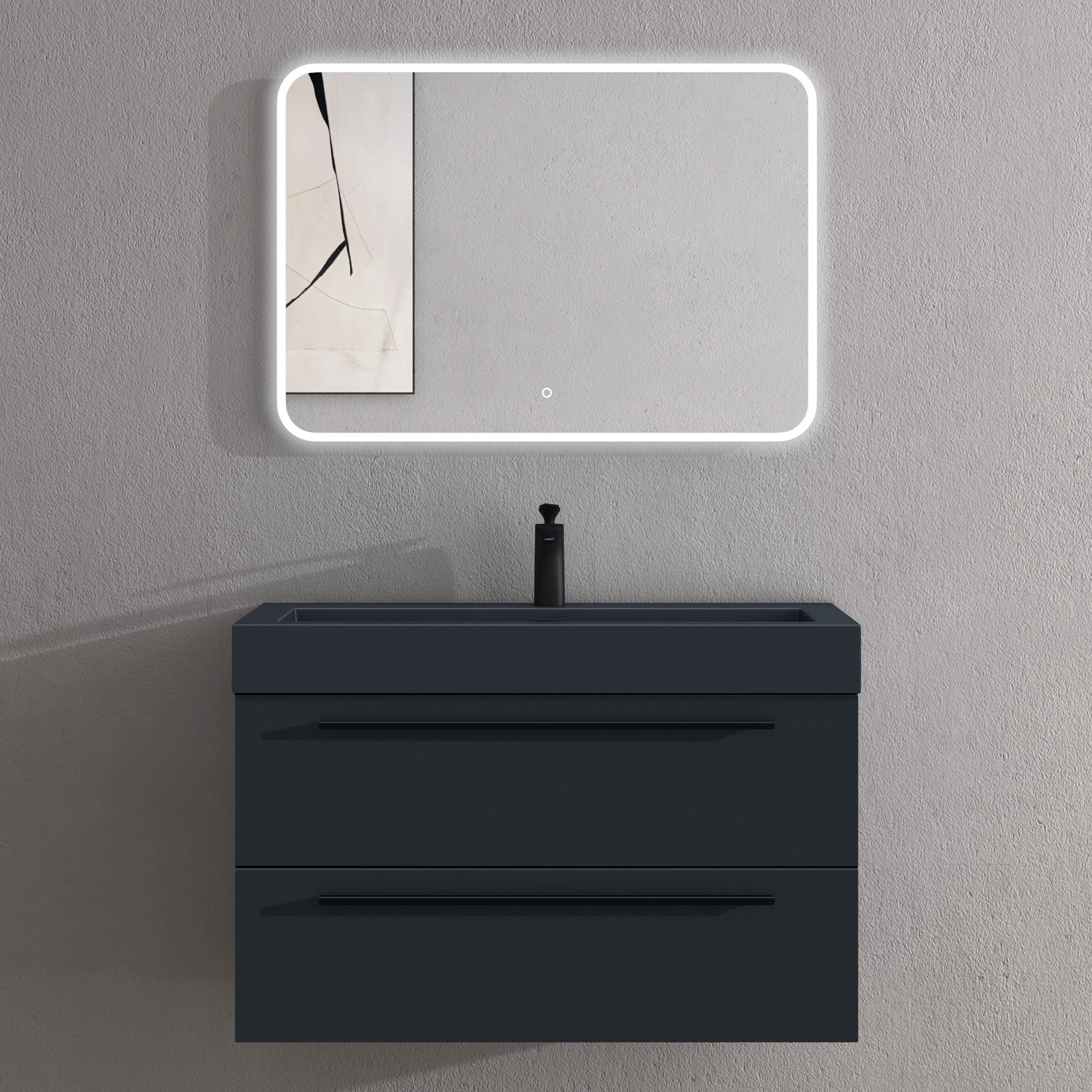 doporro Badmöbel-Set Design Badmöbel Set 2 günstig online kaufen