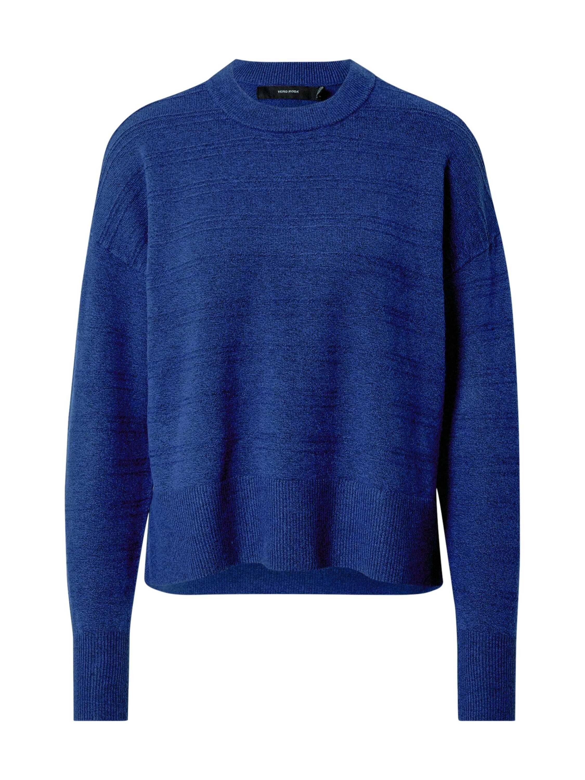 VERO MODA Damen Strickpullover VMHOLLYKARISPUFF – Mit Stehkragen & Ballonärmeln, Nachhaltige Livaeco-Faser