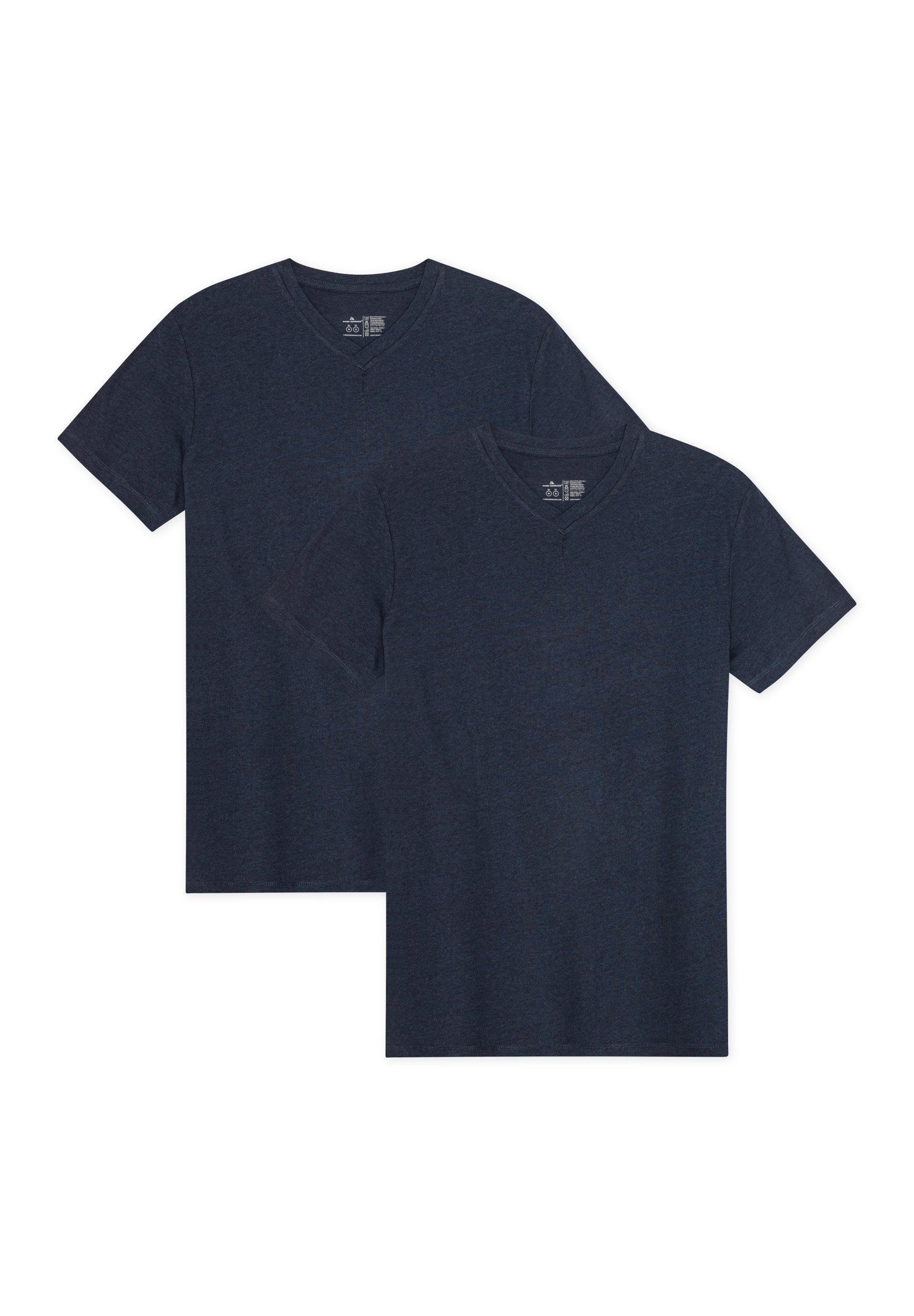 DANISH ENDURANCE T-Shirt V Herren (2er-Pack) aus Modal & Baumwolle, leicht günstig online kaufen