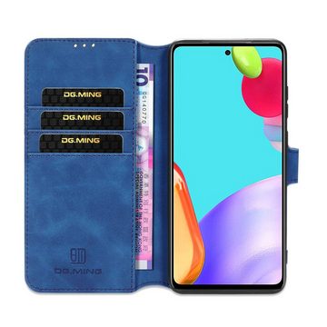 König Design Handyhülle Samsung Galaxy A52 4G / 5G / A52s, Schutzhülle Schutztasche Case Cover Etuis Wallet Klapptasche Bookstyle