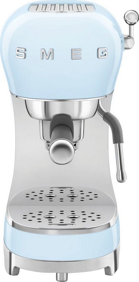 Smeg Espressomaschine ECF02PBEU, schnelle Zubereitung aller  Kaffeespezialitäten