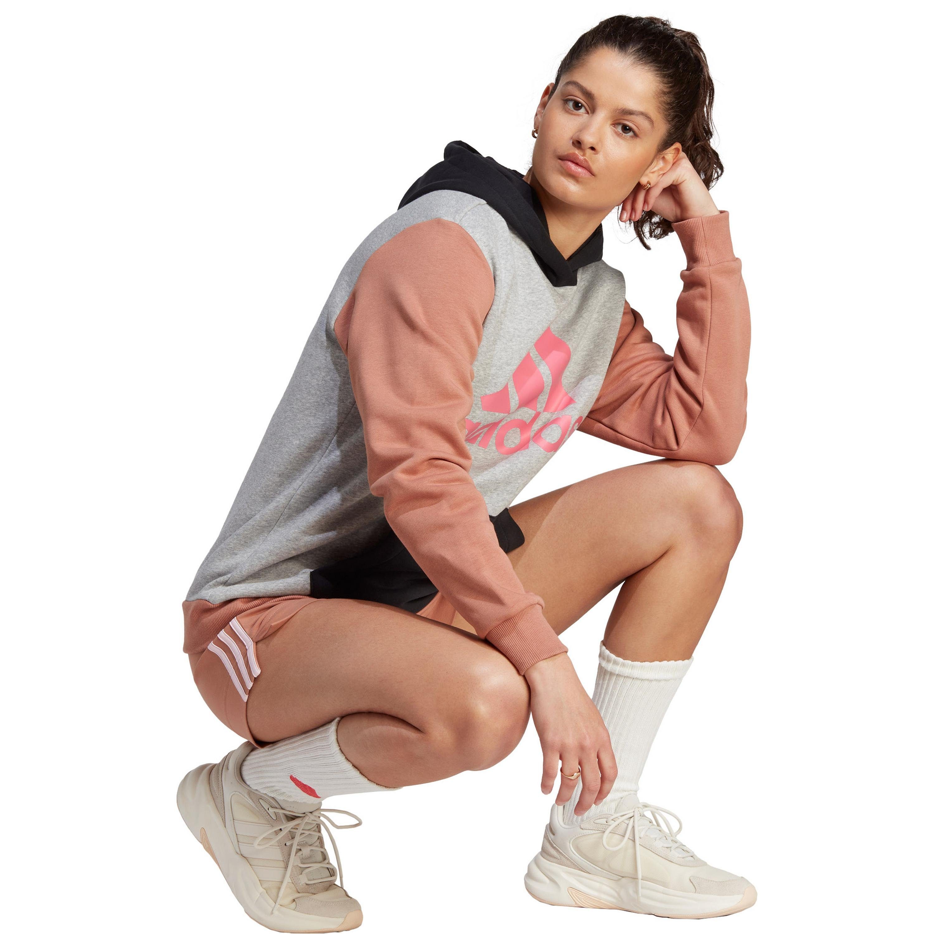 All strata-black-pink fusion grey Kapuzenpullover adidas heather-clay medium Sportswear Szn
