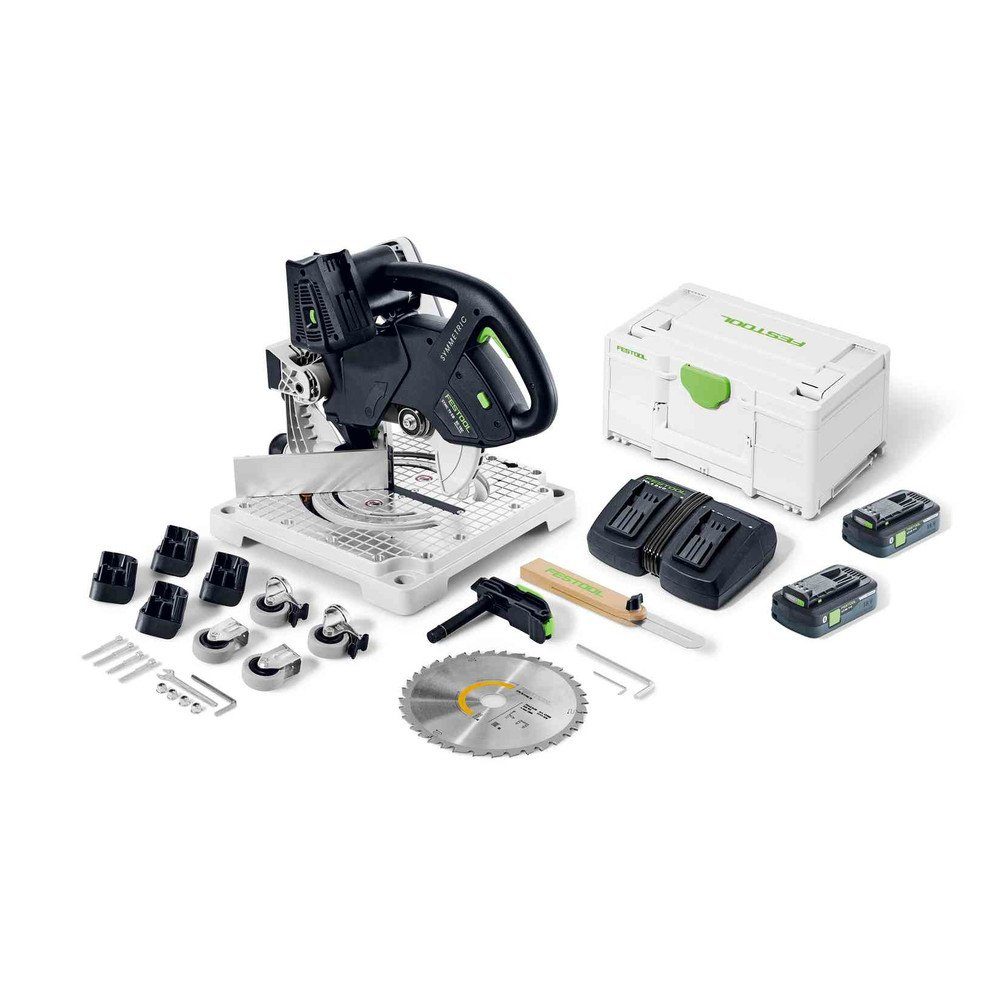 FESTOOL Tisch-Kappsäge Akku-Leistensäge SYMC 70 4,0 EBI-Plus SYMMETRIC