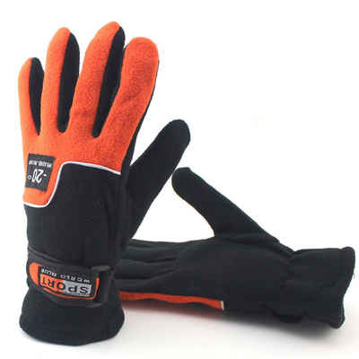 Lapalife Fleecehandschuhe »Motorradhandschuhe Winter Warm Thermo Handschuhe Fahrrad Sport Gloves« Winddichte