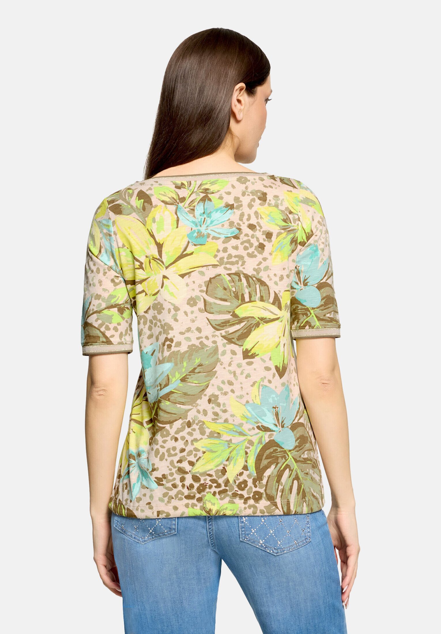 Betty Barclay Kurzarmshirt Damen mit Tunnelzug (1-tlg)