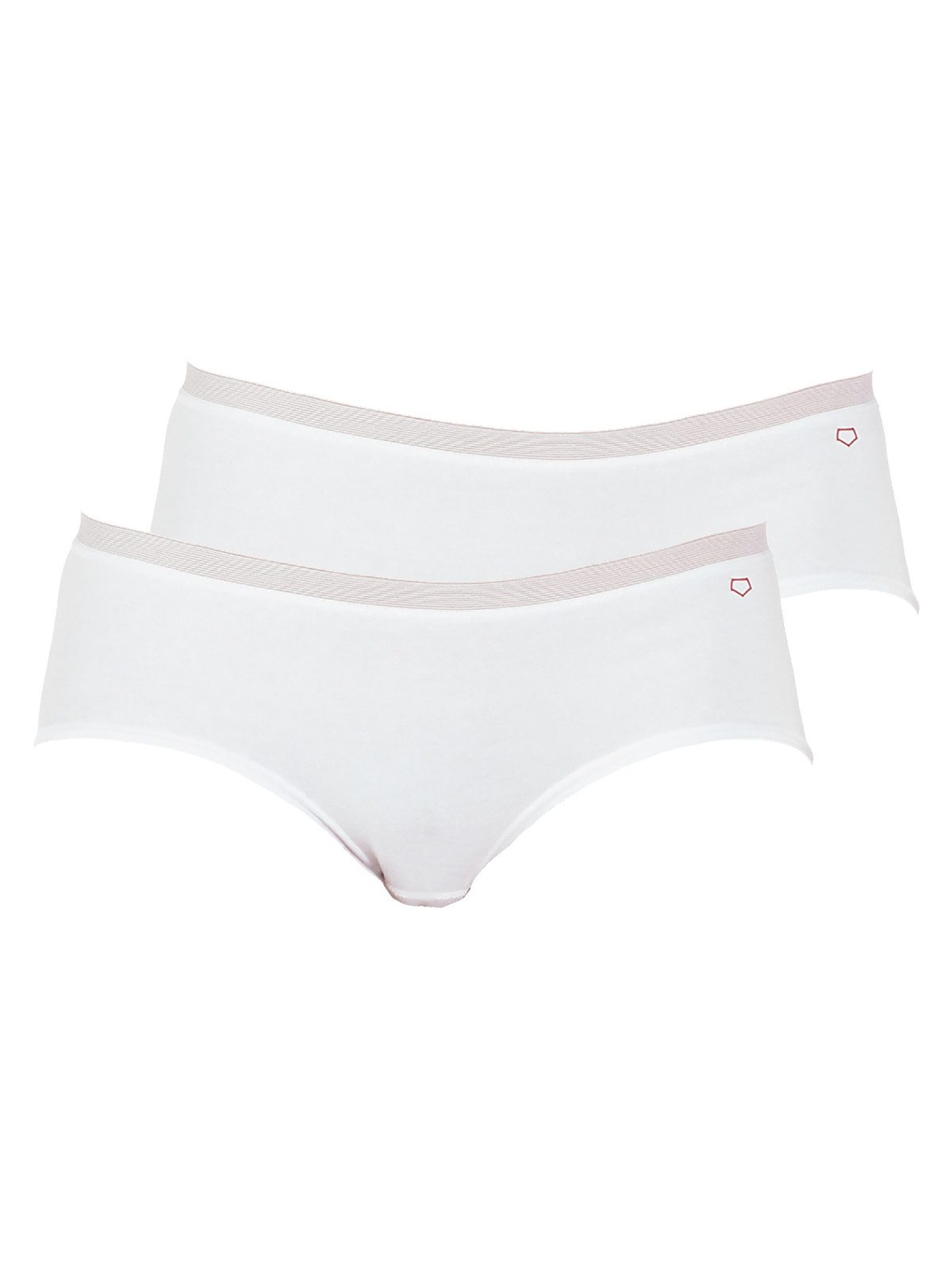Panty 2er Pack Damen Hipsterpanty Baumwolle-Elasthan