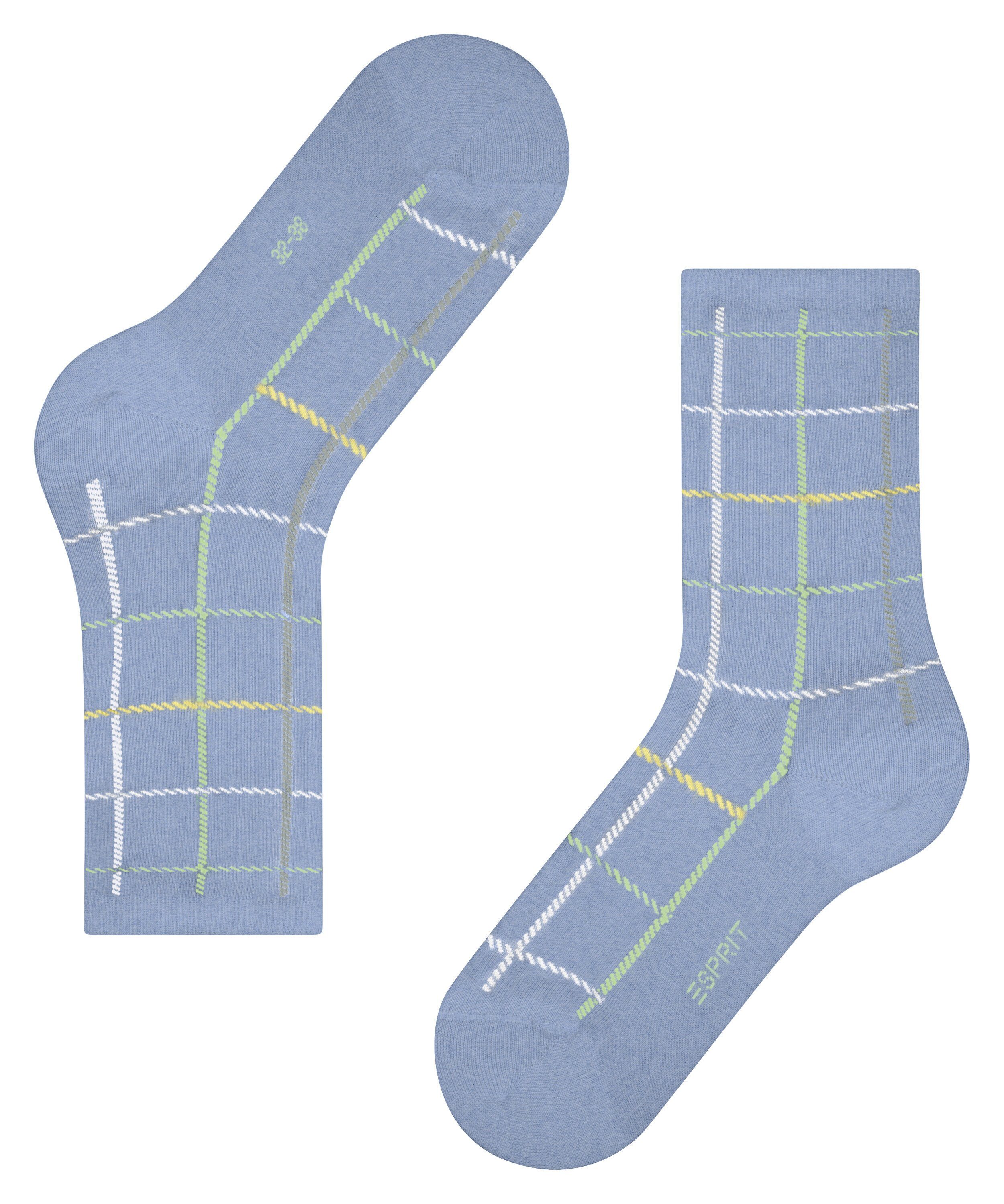 (1-Paar) Socken jeans (6458) Summer Check Esprit