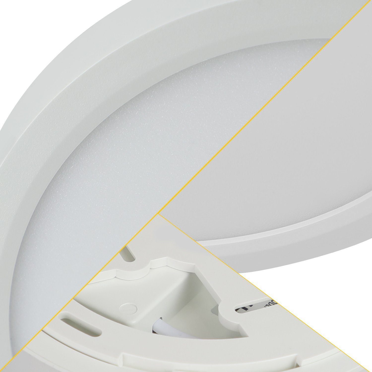 ZMH LED Deckenleuchte IP44 Küchenlampe Rund günstig online kaufen
