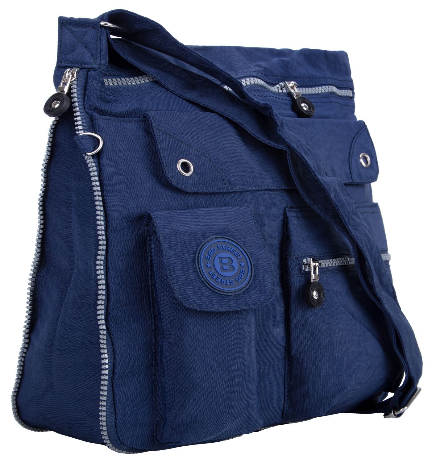 compagno Henkeltasche, Sportive Umhänge-Tasche mit viel Stauraum Reise Kuriertasche